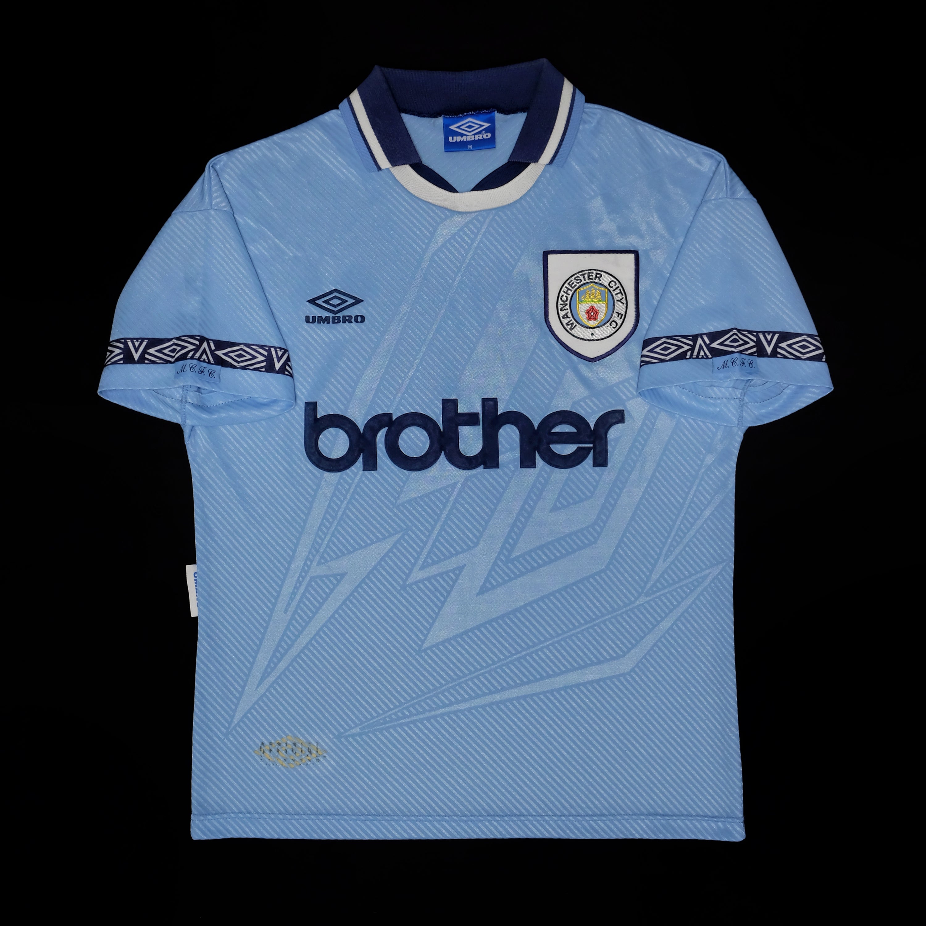 1993/95 Man City Home Jersey (M)