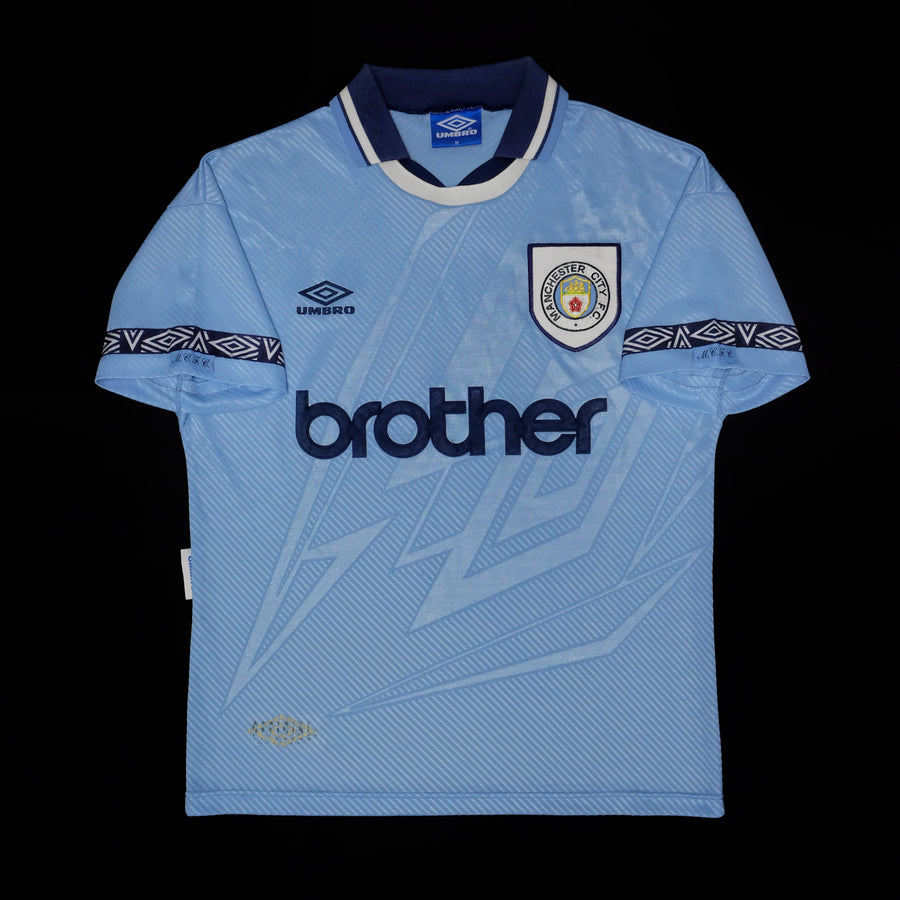 1993/95 Man City Home Jersey (M)