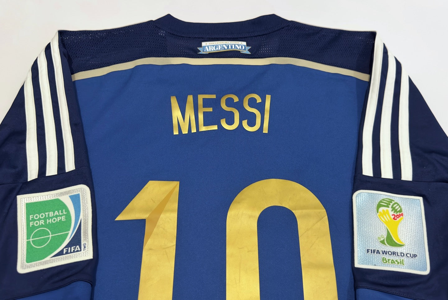 2013/15 Argentina #10 MESSI Away Jersey (L)