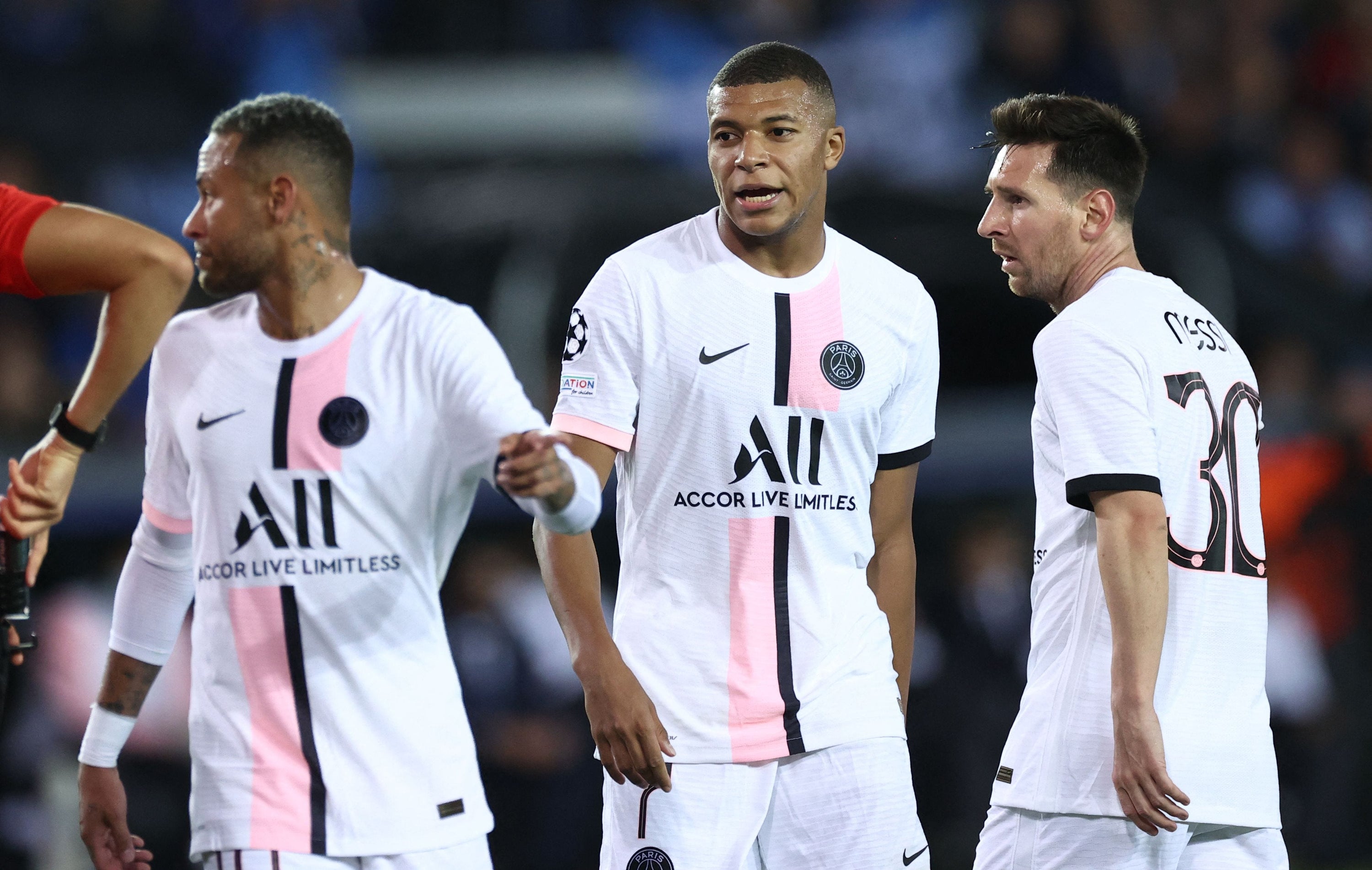 2021/22 PSG #7 MBAPPE Away Jersey (M)