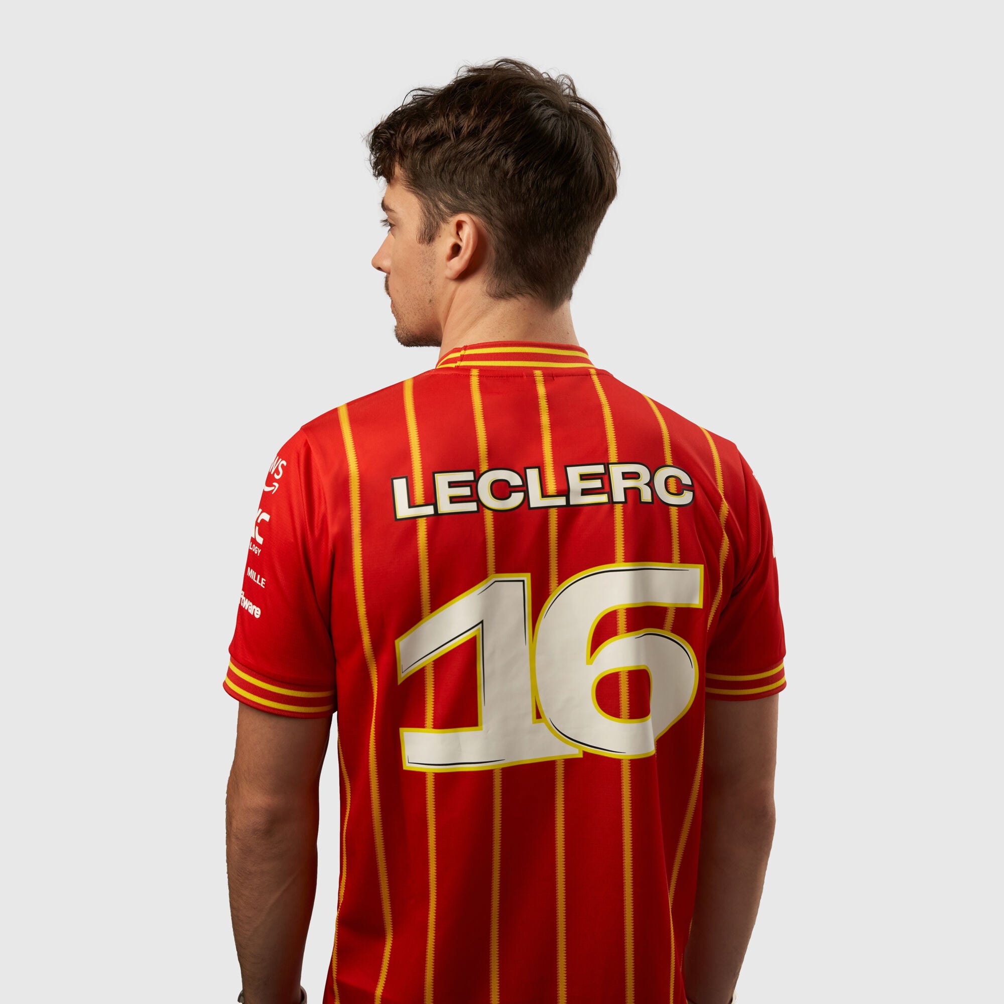 PUMA x Scuderia Ferrari #16 LECLERC Soccer Jersey (L)