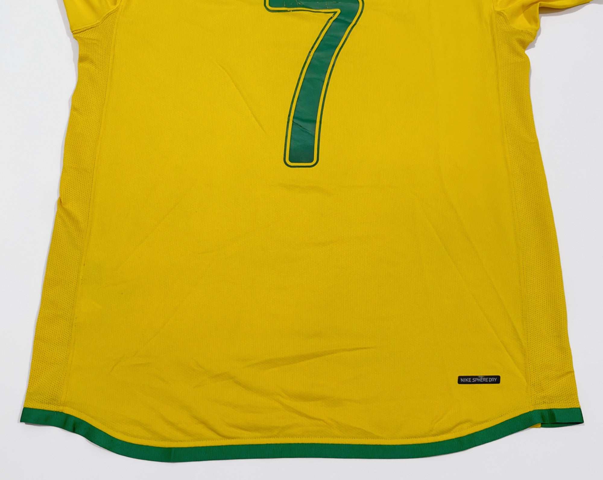 2006/08 Brazil #7 ADRIANO Home Jersey (L)