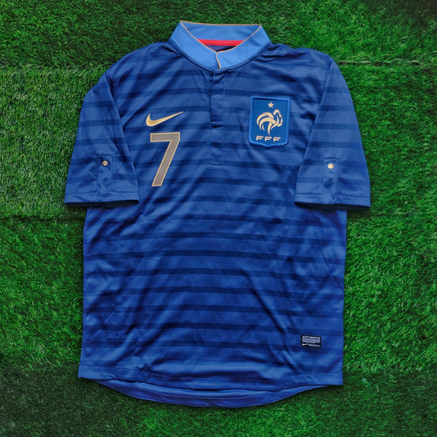 2012/13 France #7 RIBERY Home Jersey (M)