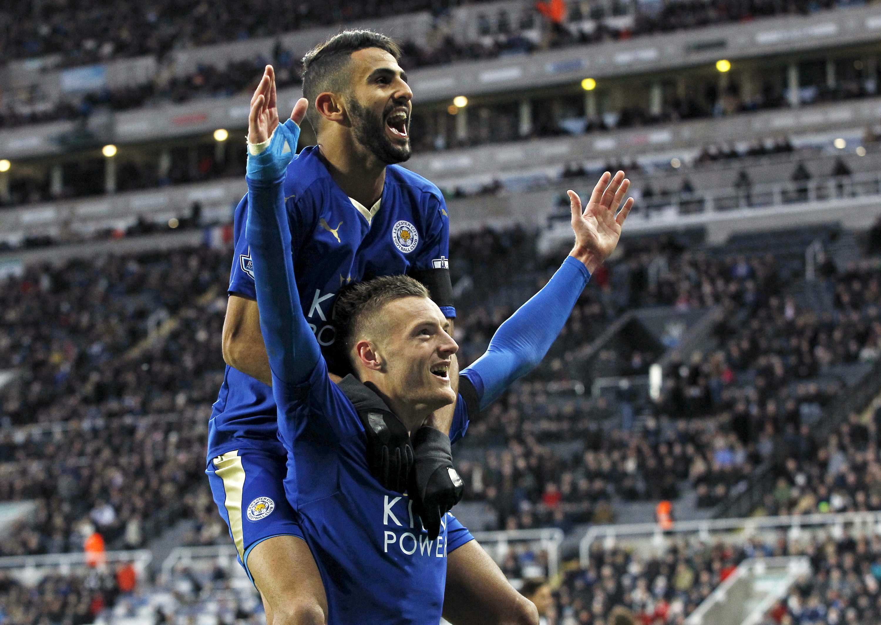 2015/16 Leicester City #26 MAHREZ Home Jersey (M)