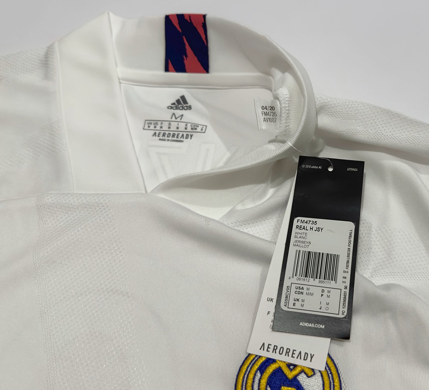 2020/21 Real Madrid #9 BENZEMA Home Jersey (M)