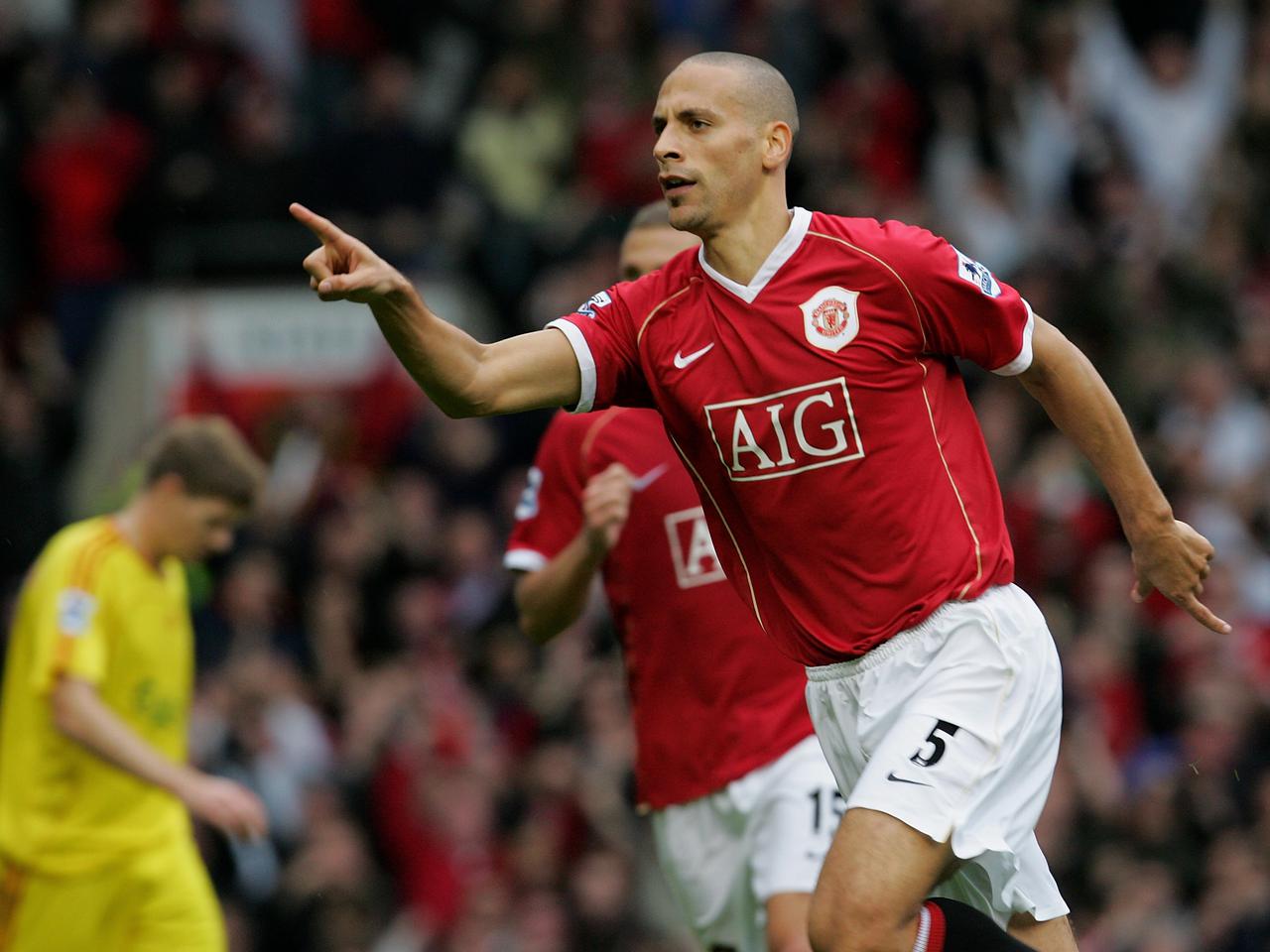 2006/07 Man Utd #5 FERDINAND Home Jersey (XL)