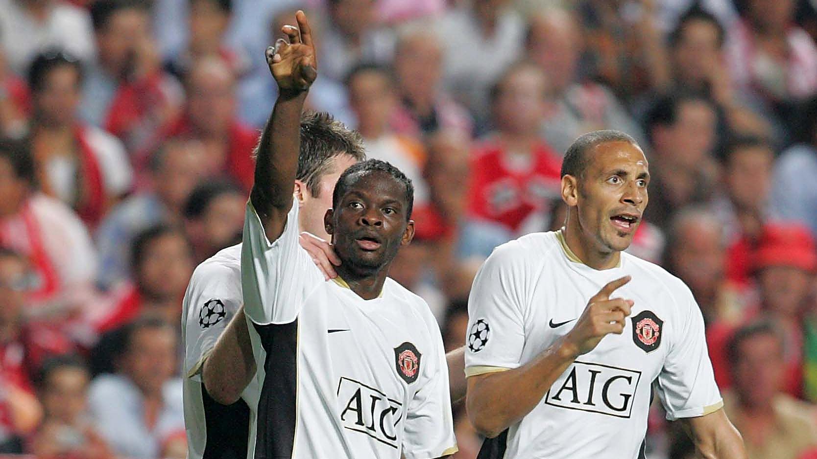 2006/08 Man Utd #9 SAHA Away Jersey (Y)
