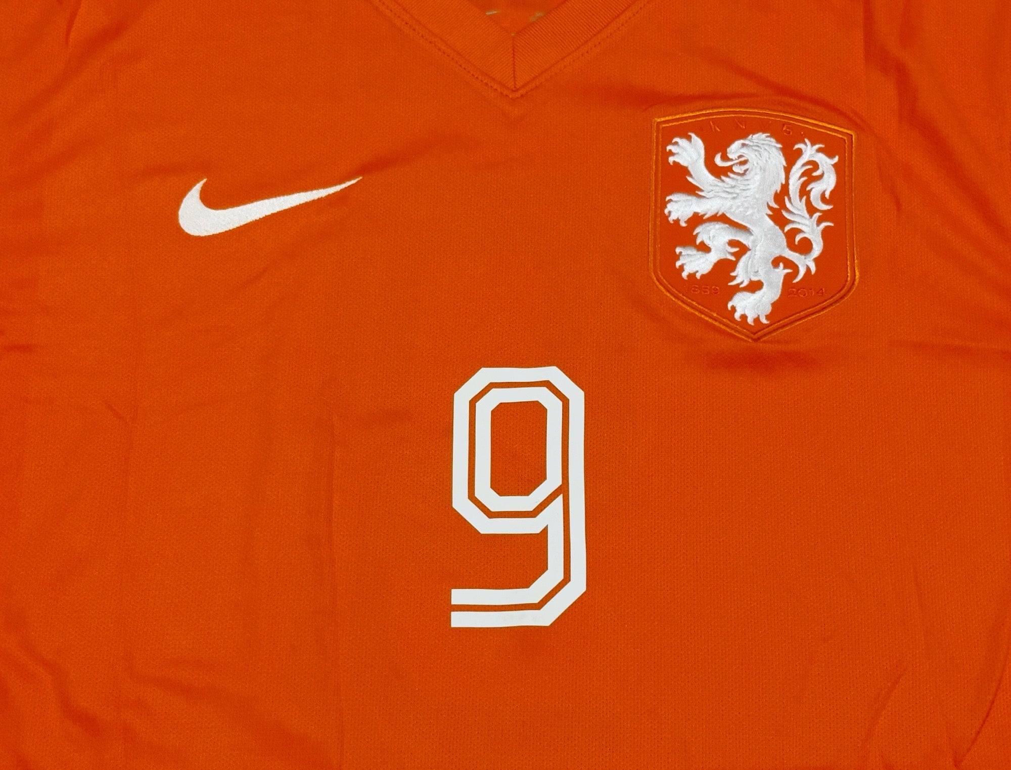 2014/15 Netherlands #9 V.PERSIE Home Jersey (L)