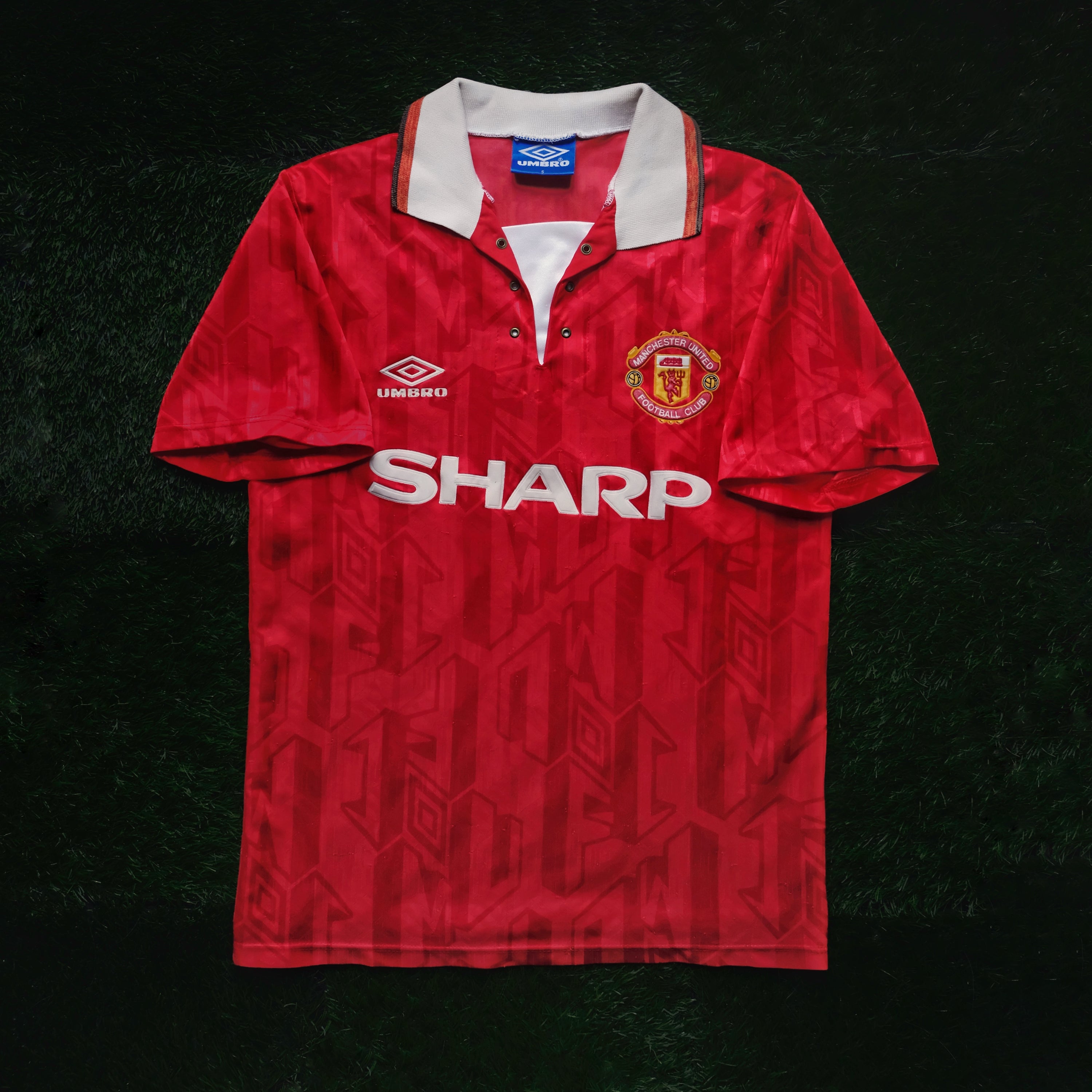 1992/94 Man Utd Home Jersey (S)
