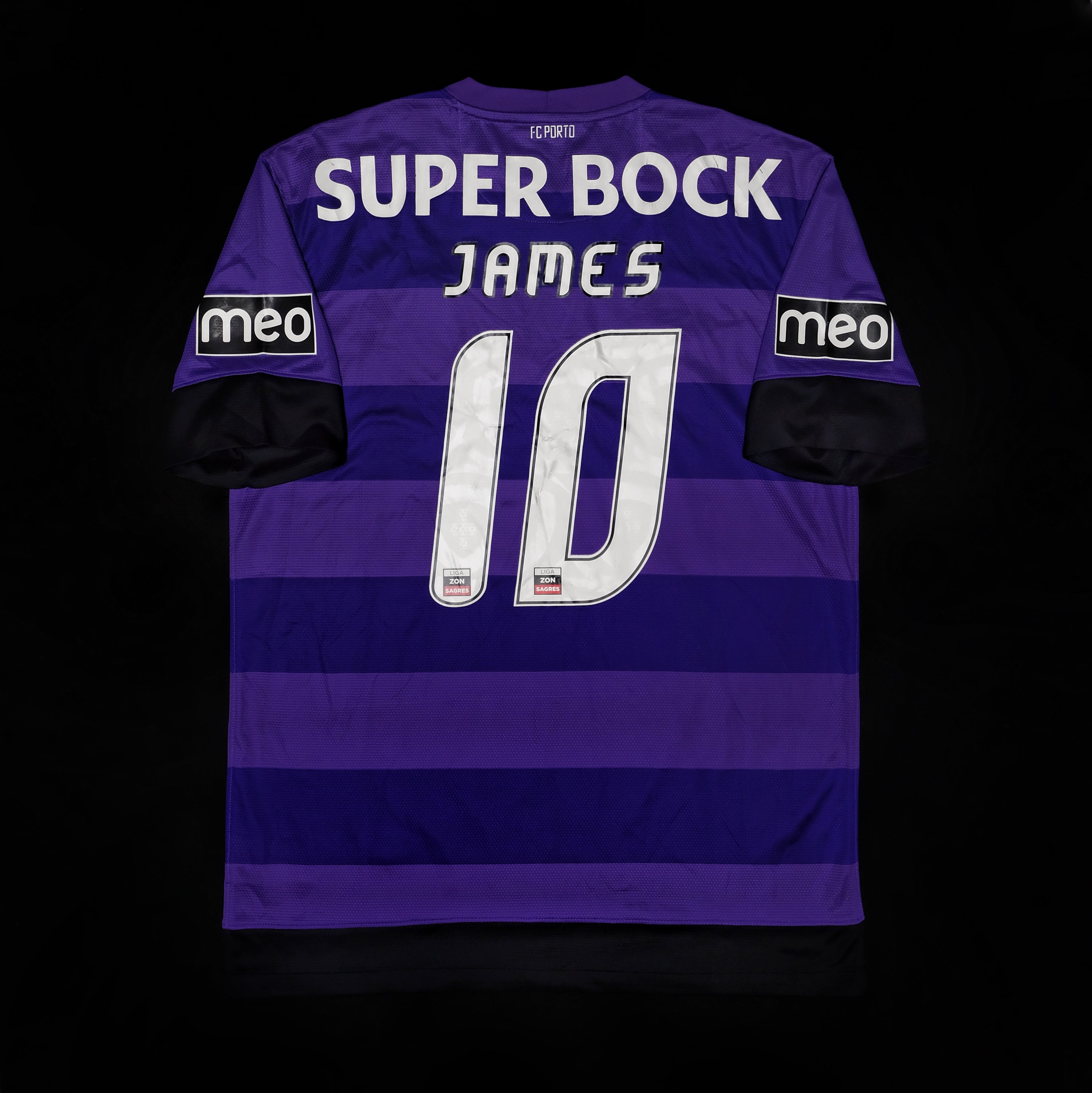 2012/13 Porto #10 JAMES Away Jersey (M)