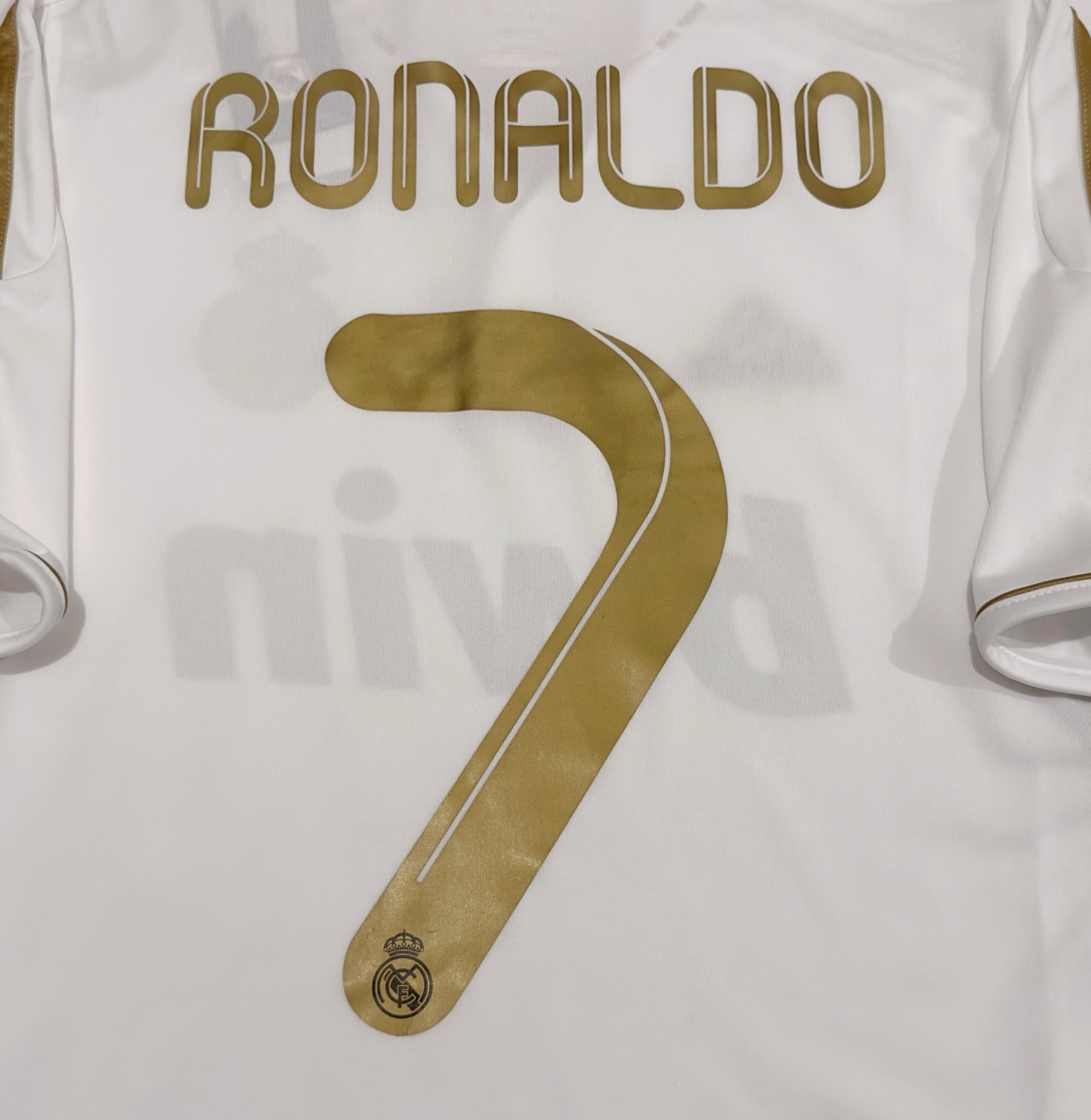 2011/12 Real Madrid #7 RONALDO Home Jersey (S)