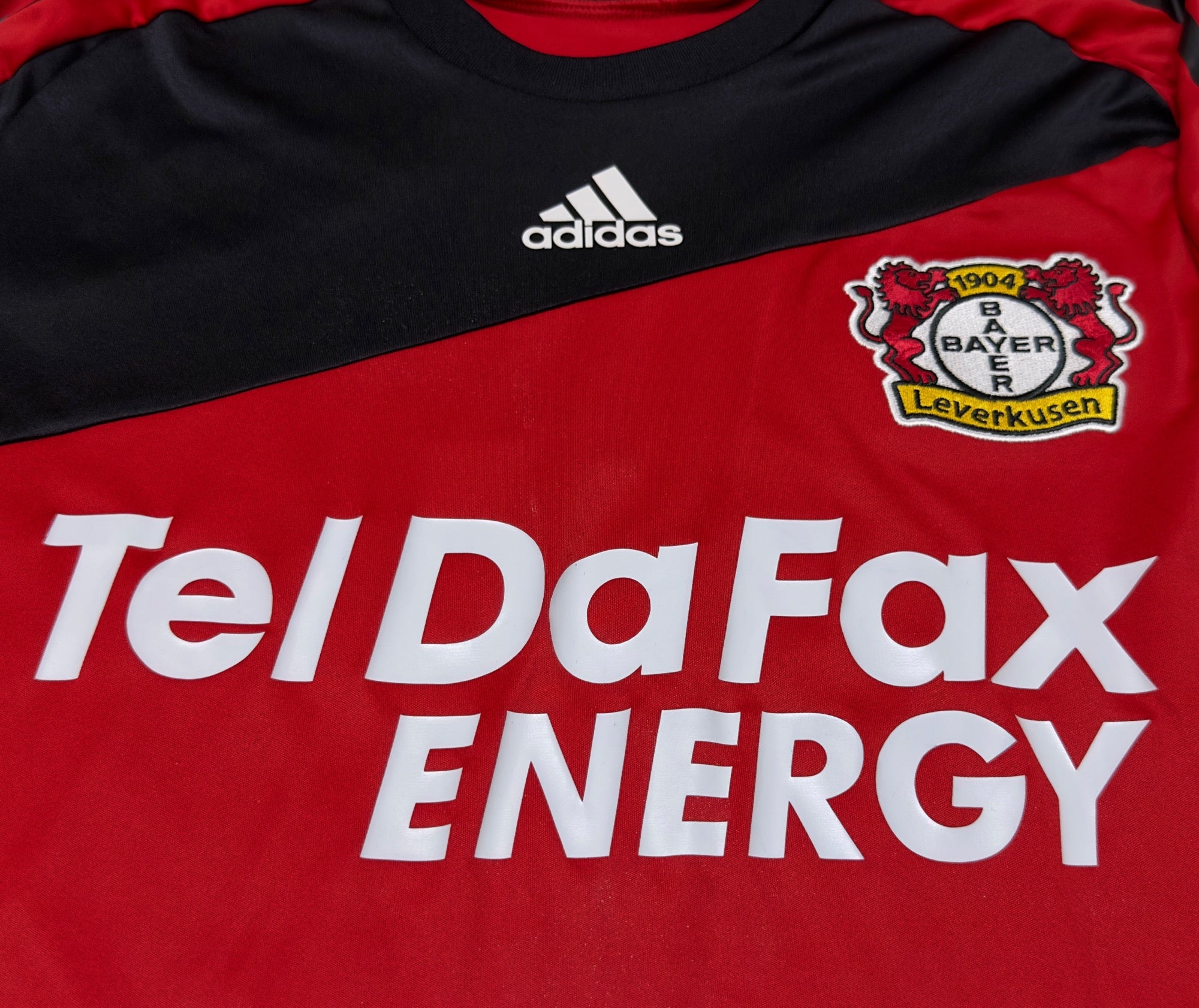 2008/10 Bayer Leverkusen #16 SCHWEGLER Home Jersey (XL) L/S