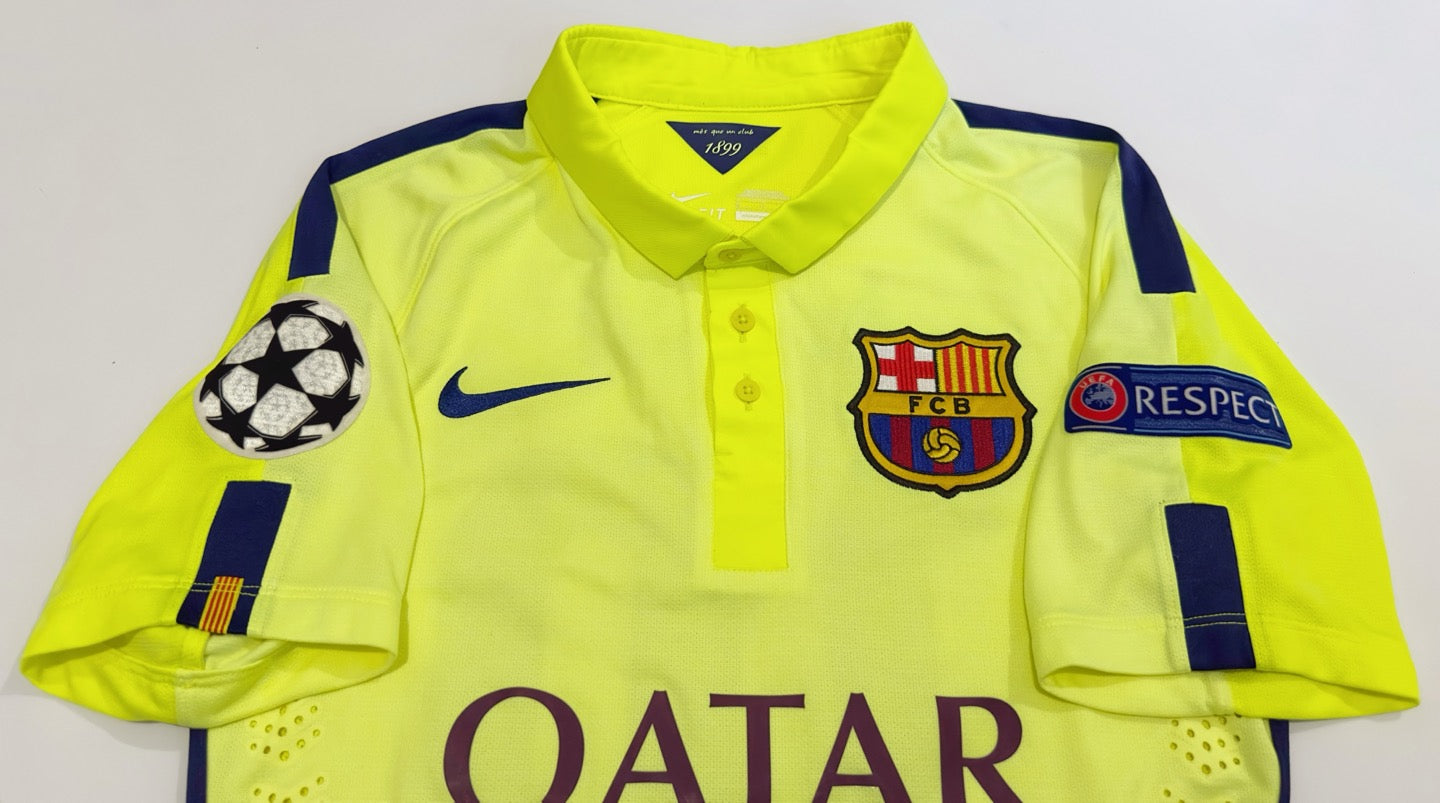 2014/15 Barcelona #10 MESSI Third Jersey (S)