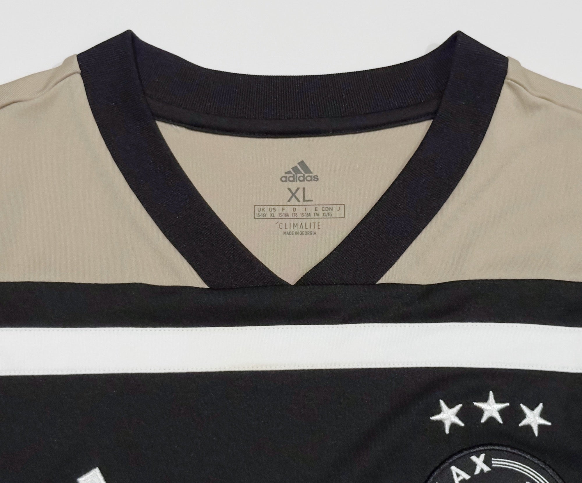 2018/19 Ajax #4 DE LIGT Away Jersey (Y)