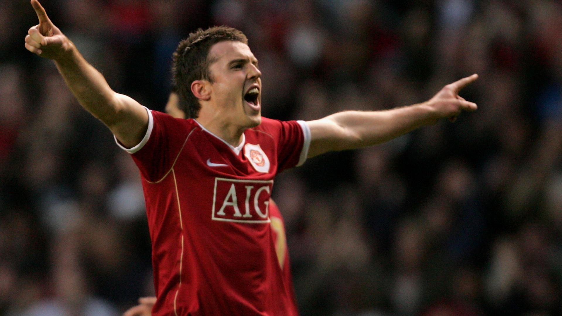 2006/07 Man Utd #16 CARRICK Home Jersey (M)