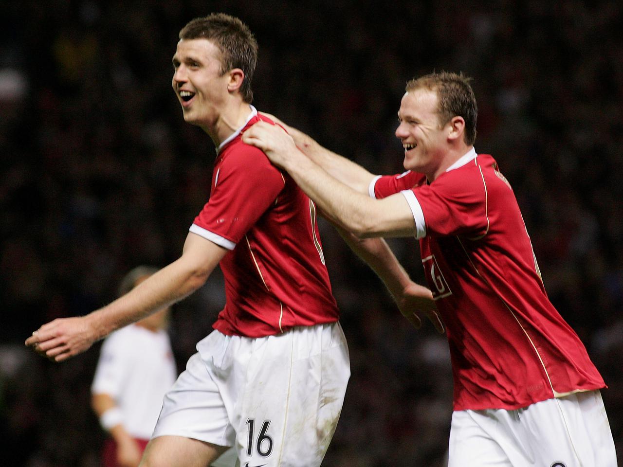 2006/07 Man Utd #8 ROONEY Home Jersey (S)