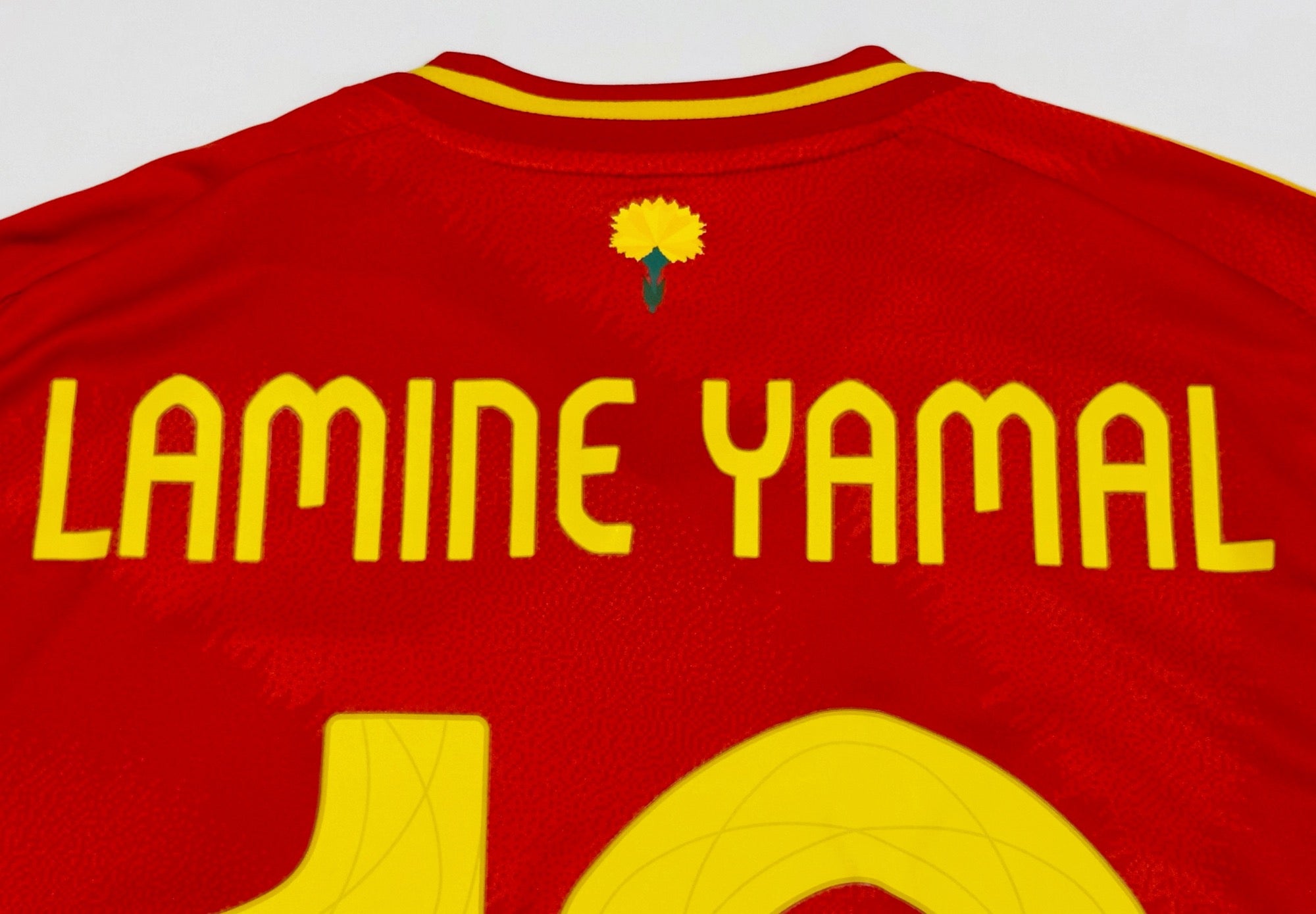2024/25 Spain #19 LAMINE YAMAL Home Jersey (L)
