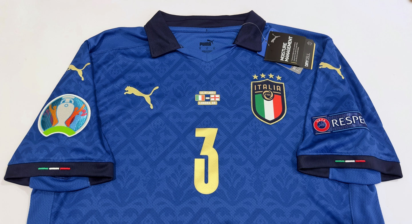 2020/21 Italy #3 CHIELLINI Home Jersey (M)