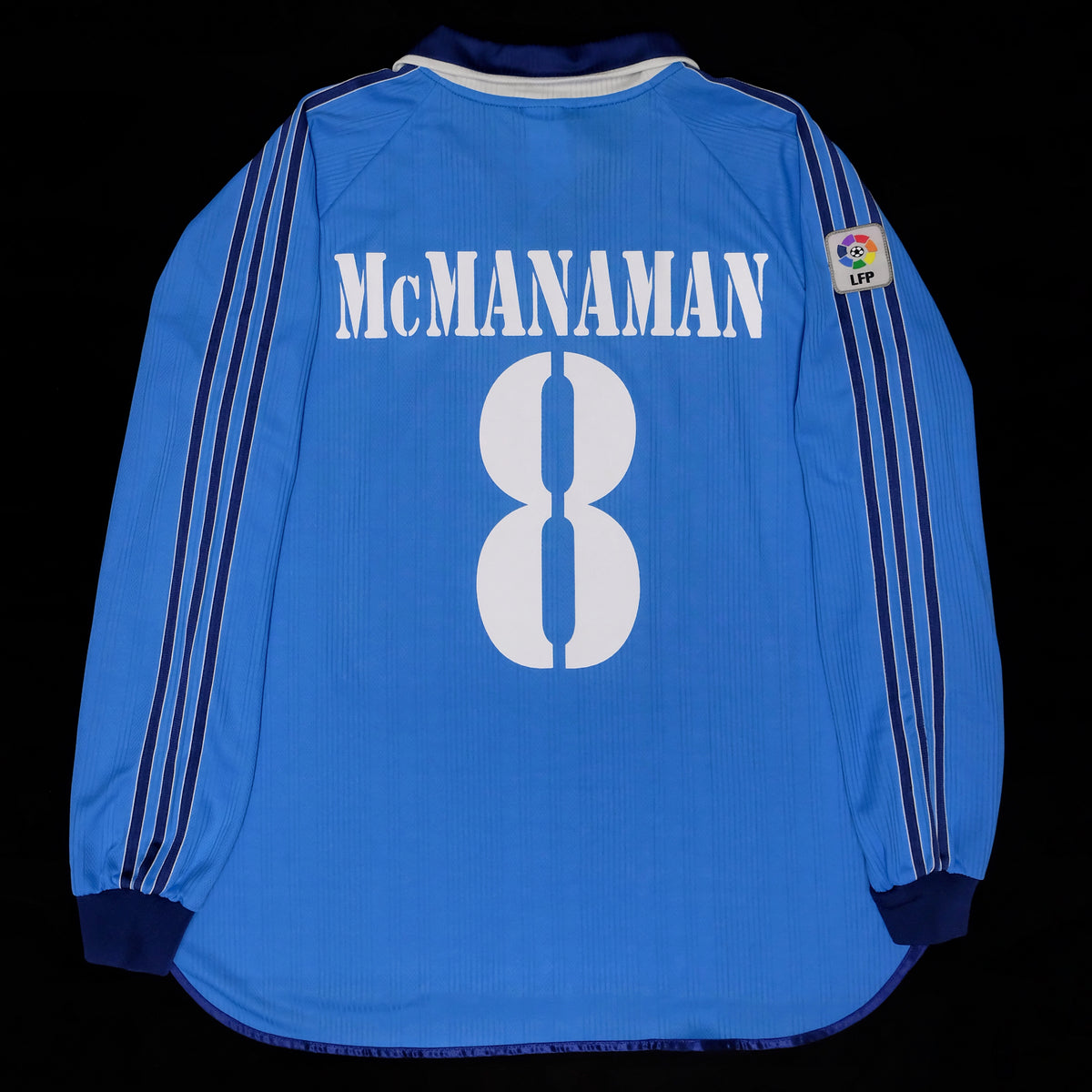 1999/00 Real Madrid #8 McMANAMAN Third Jersey (XL) L/S