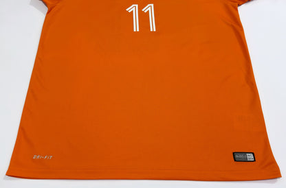 2014/15 Netherlands #11 ROBBEN Home Jersey (L)