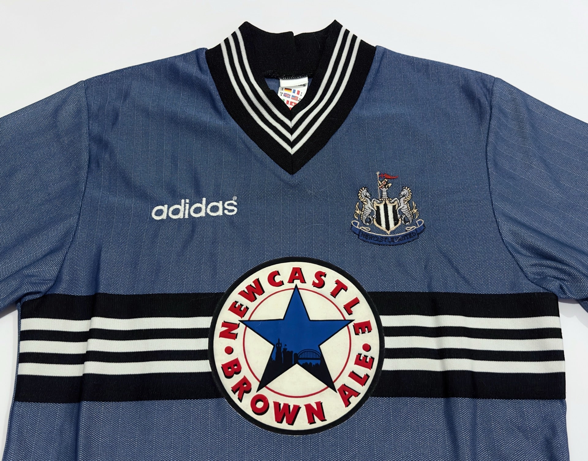 1996/97 Newcastle #14 GINOLA Away Jersey (S)