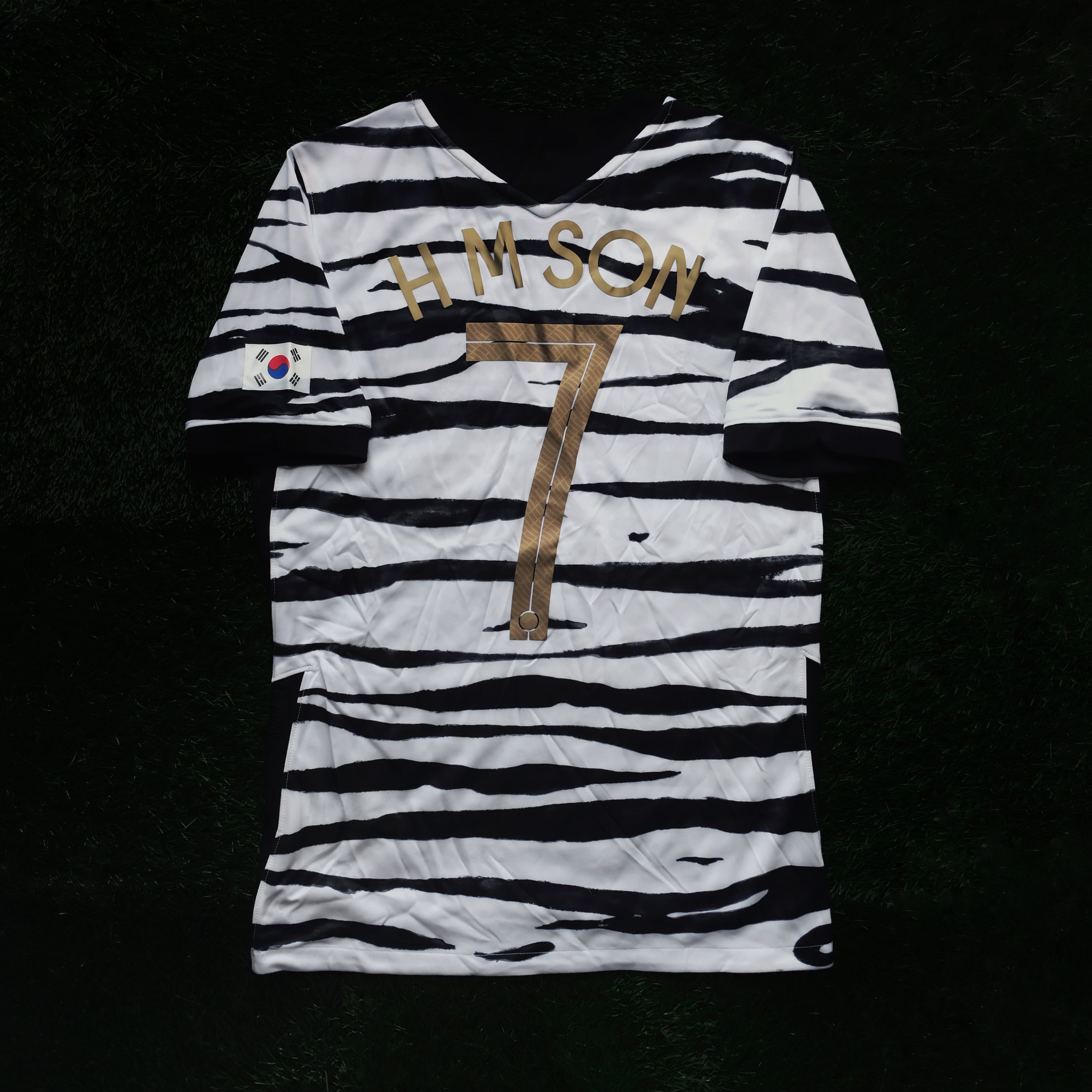 2020/21 South Korea #7 H M SON Away Jersey (S)