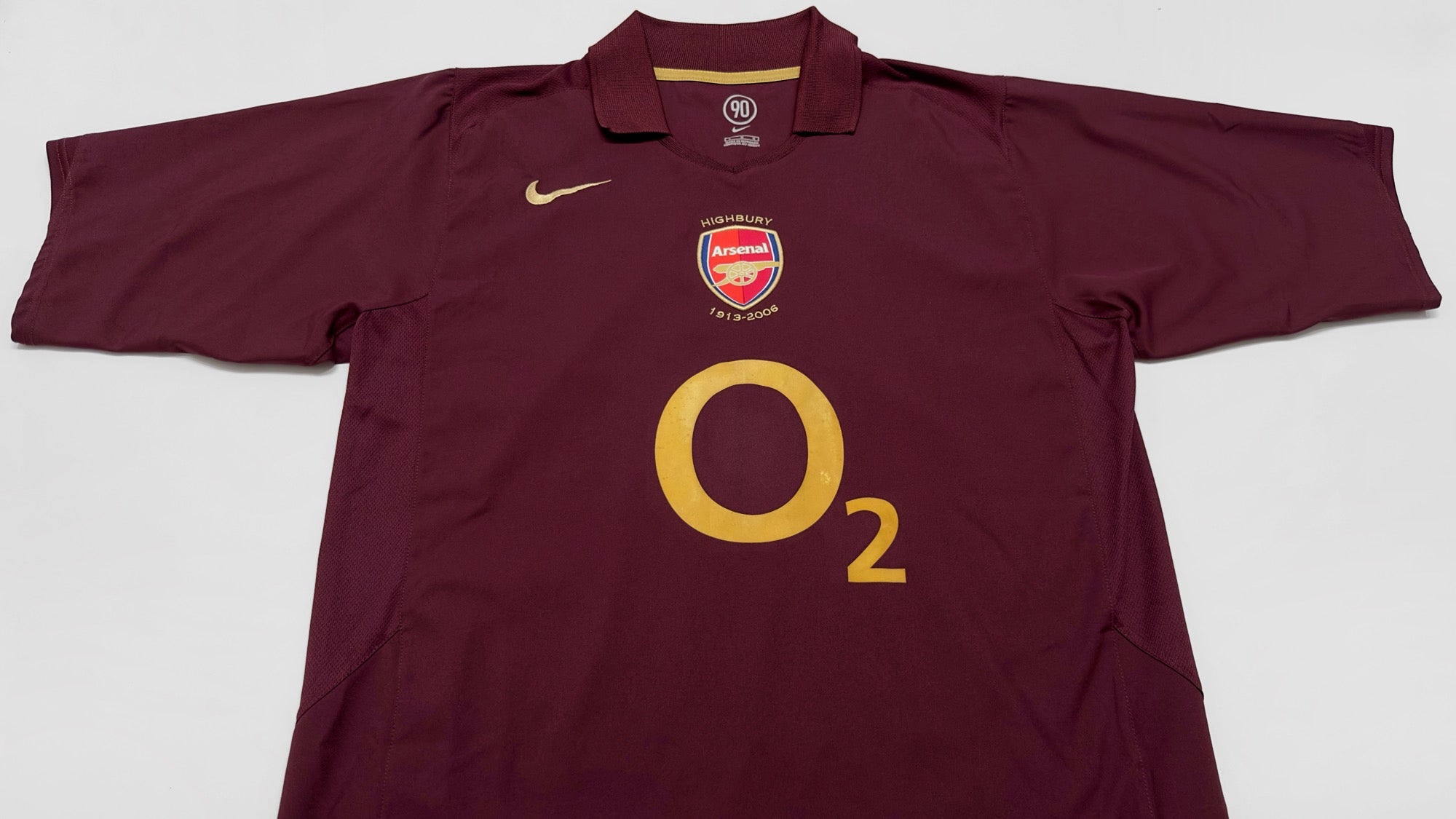 2005/06 Arsenal #9 REYES Home Jersey (L)