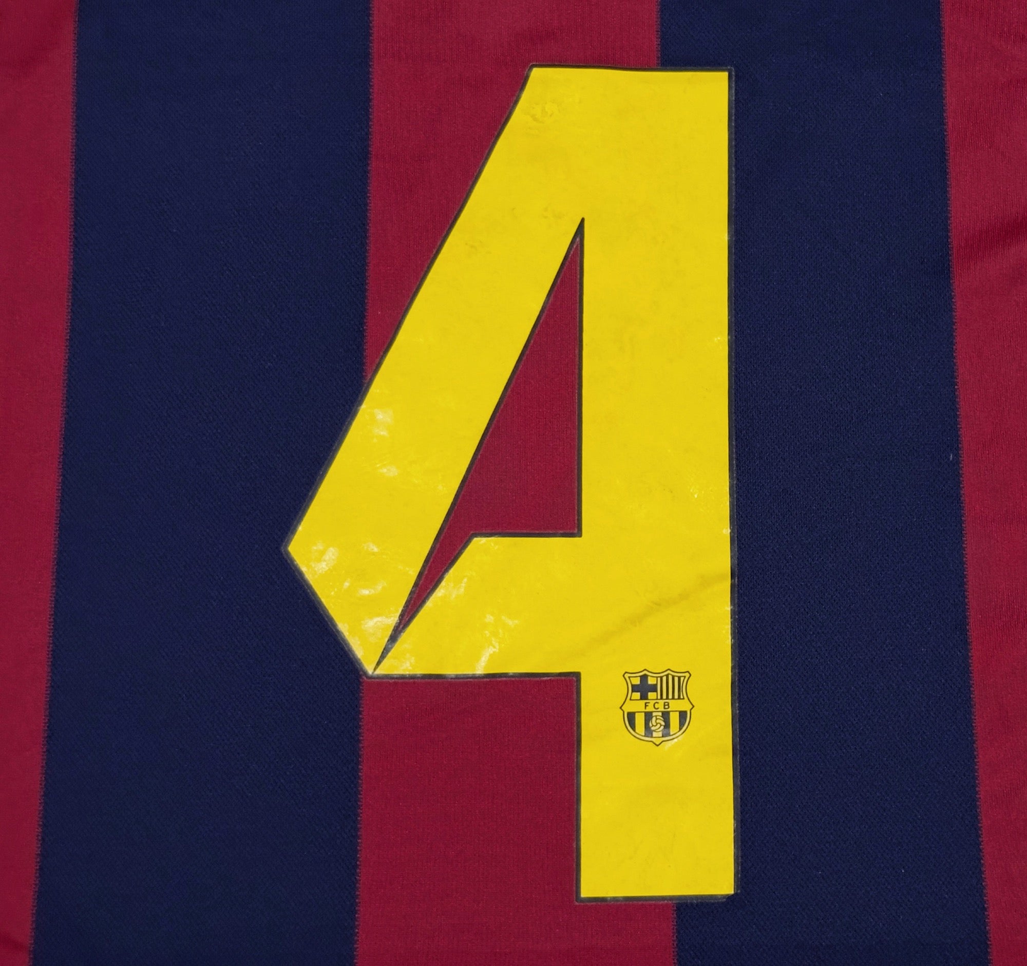 2014/15 Barcelona #4 I. RAKITIC Home Jersey (XL)