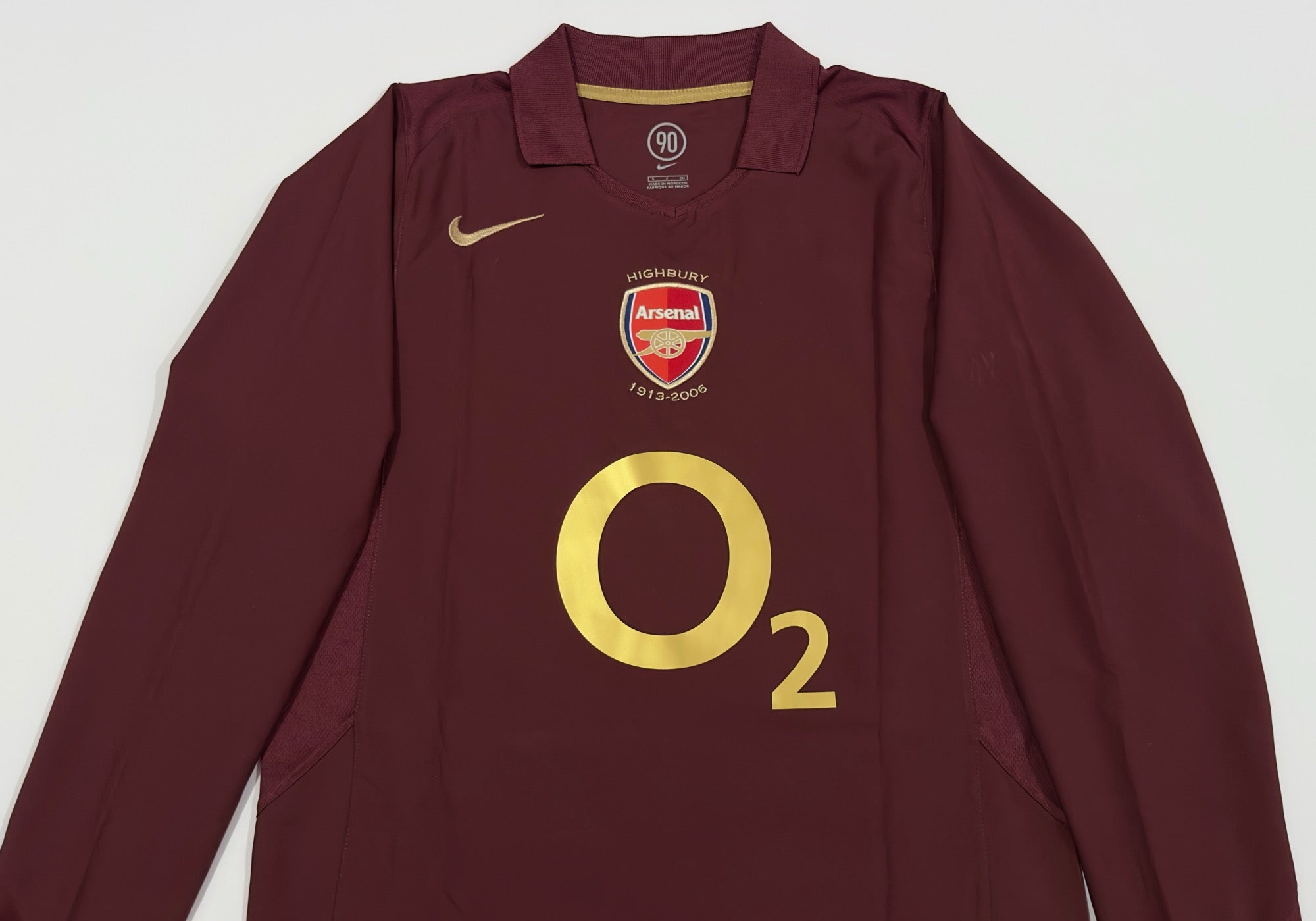 2005/06 Arsenal #14 HENRY Home Jersey (S) L/S