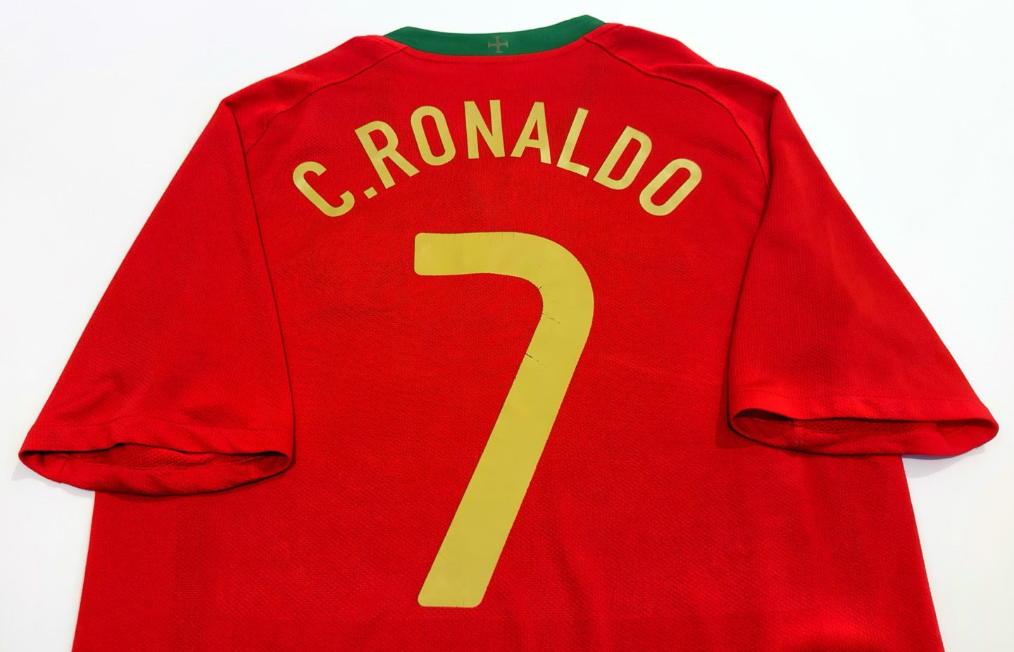 2008/10 Portugal #7 C.RONALDO Home Jersey (M)