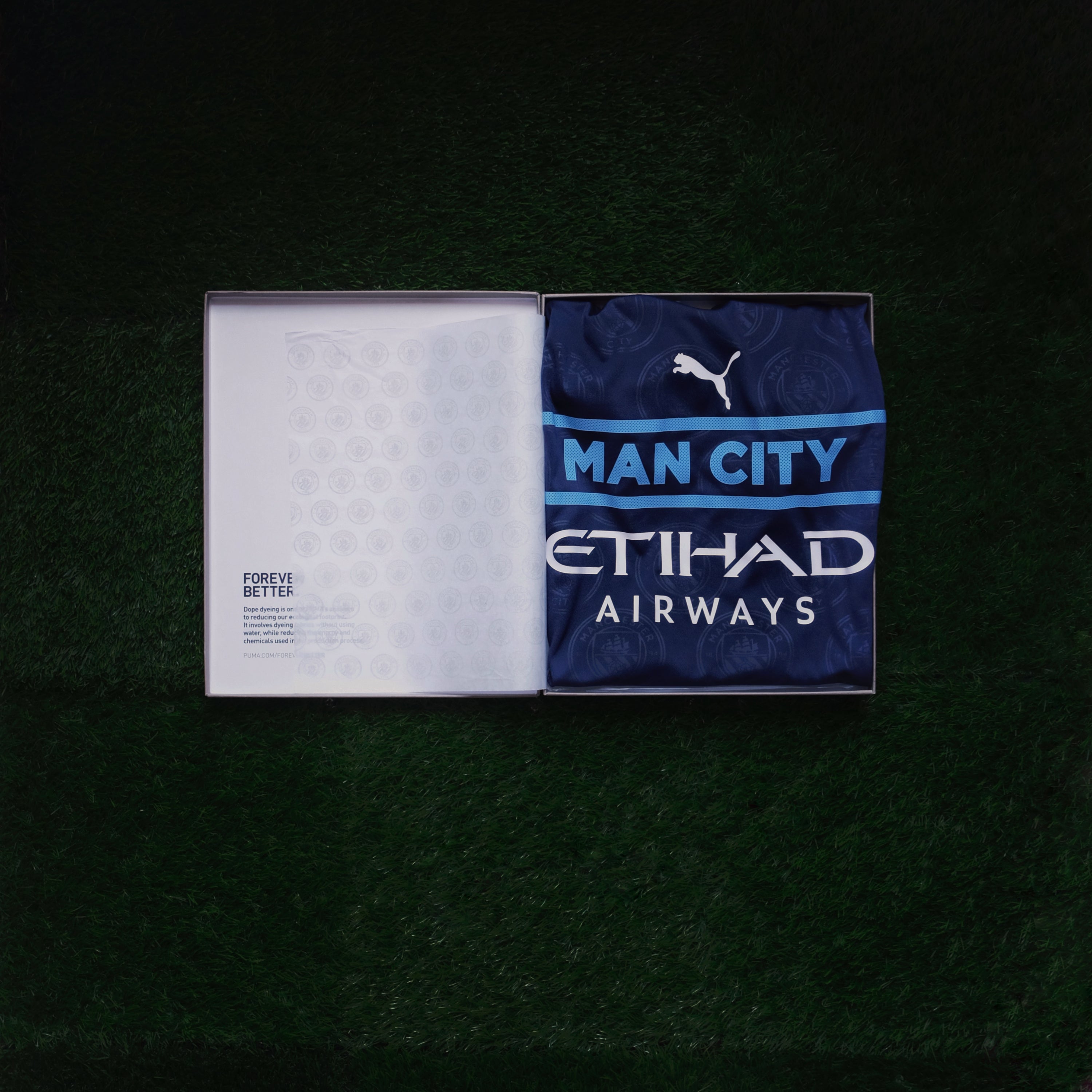 2021/22 Man City Third Jersey Boxset (S)