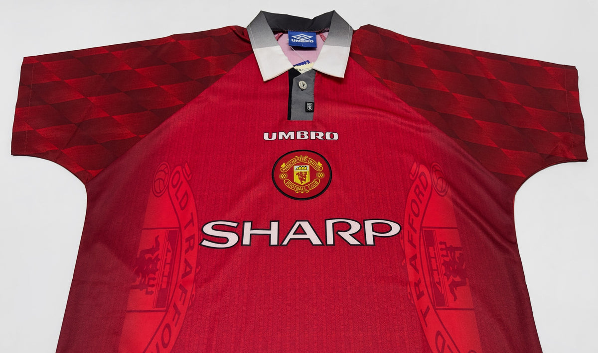 1996/98 Man Utd Home Jersey (L)