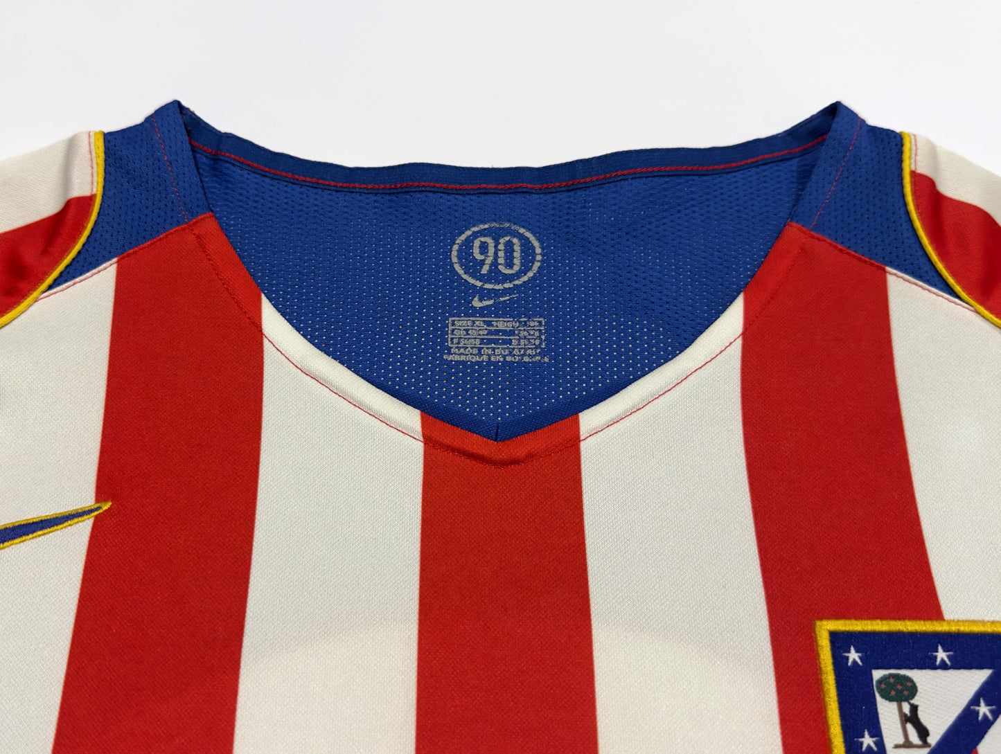 2004/05 Atletico Madrid #9 F.TORRES Home Jersey (XL)