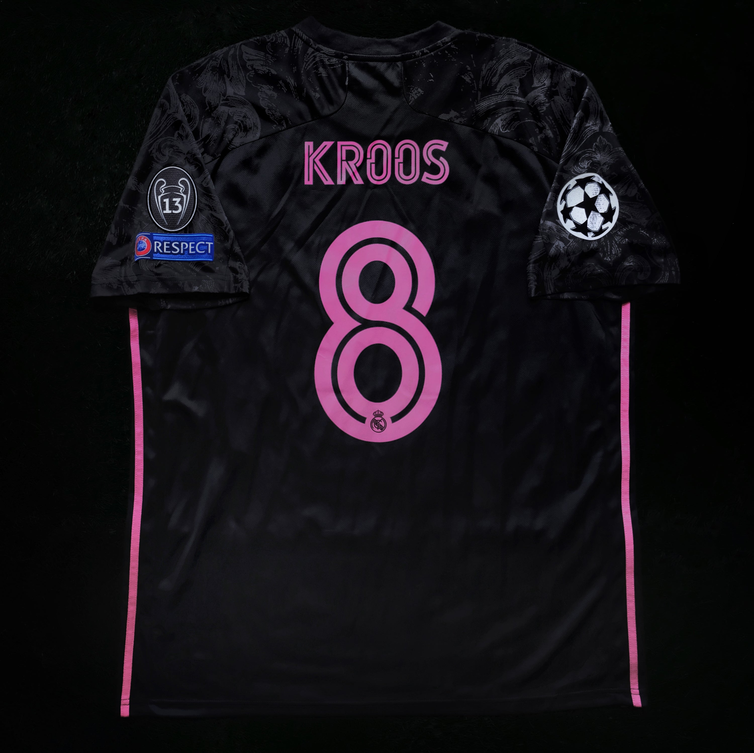 2020/21 Real Madrid #8 KROOS Third Jersey (XL)