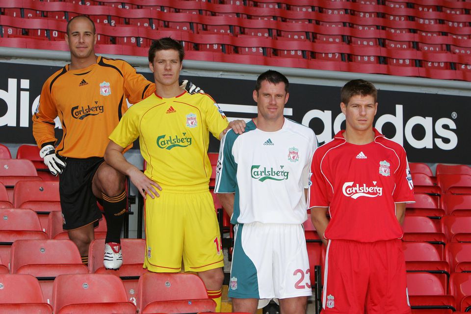 2006/08 Liverpool #25 REINA GK Jersey (XL) L/S