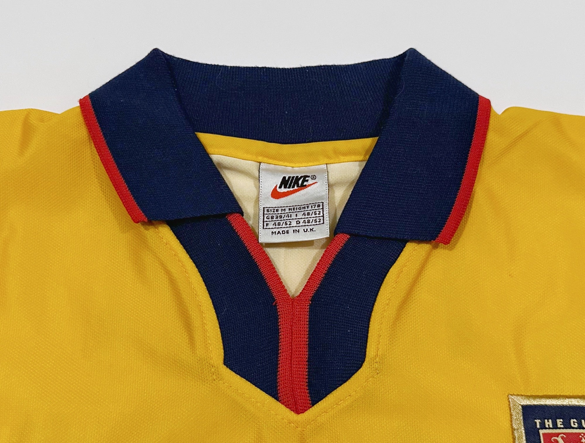 1997/99 Arsenal #17 PETIT Away Jersey (M) L/S