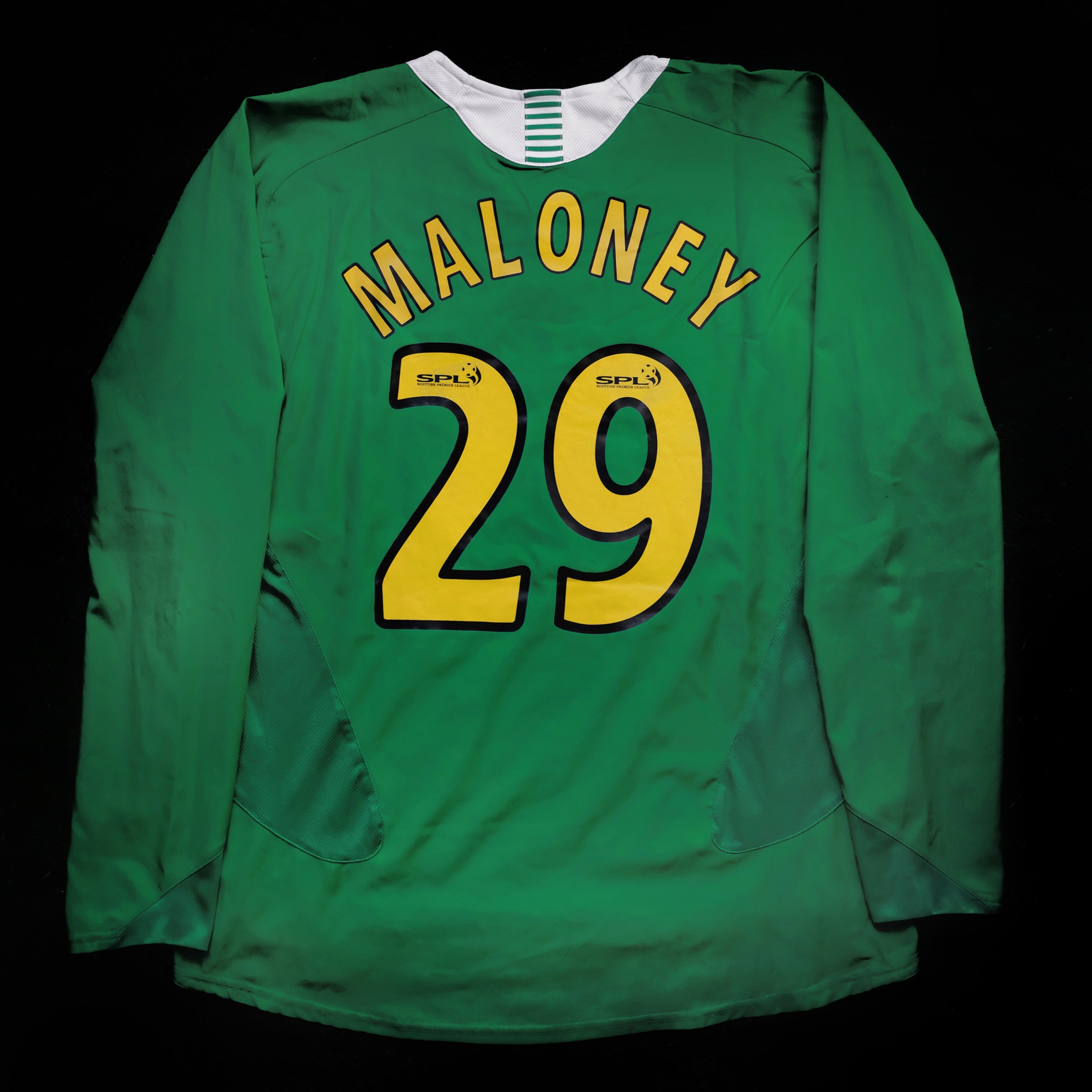 2005/06 Celtic #29 MALONEY Away Jersey (L) L/S