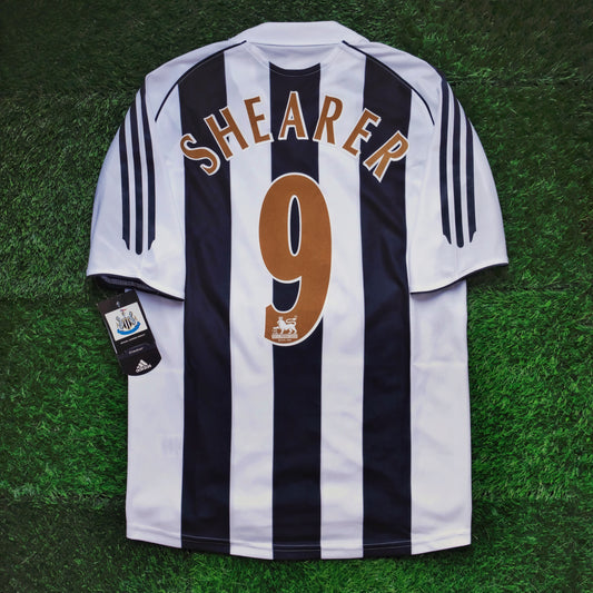 2005/07 Newcastle #9 SHEARER Home Jersey (M)