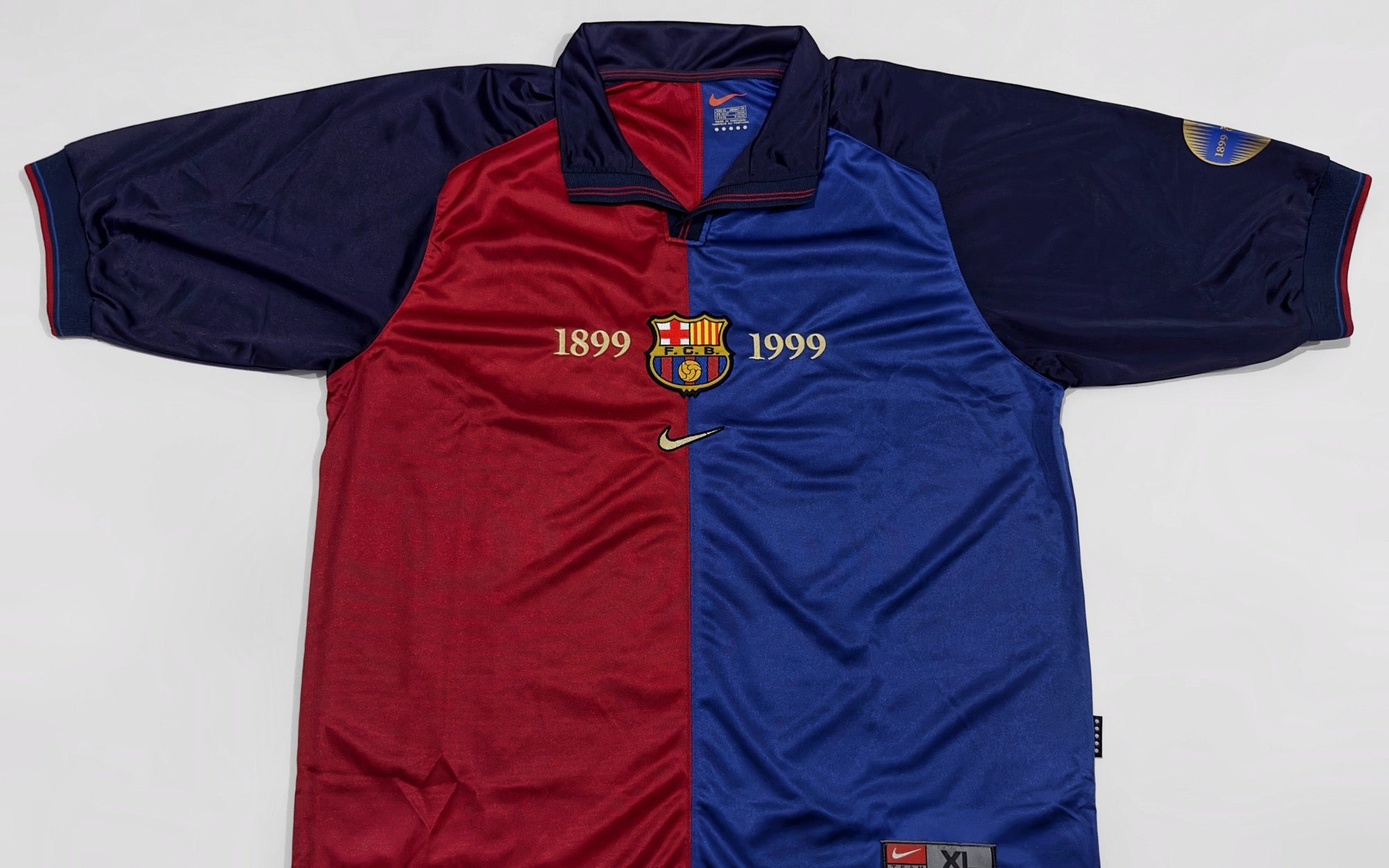 1999/00 Barcelona Centenary Home Jersey (XL)