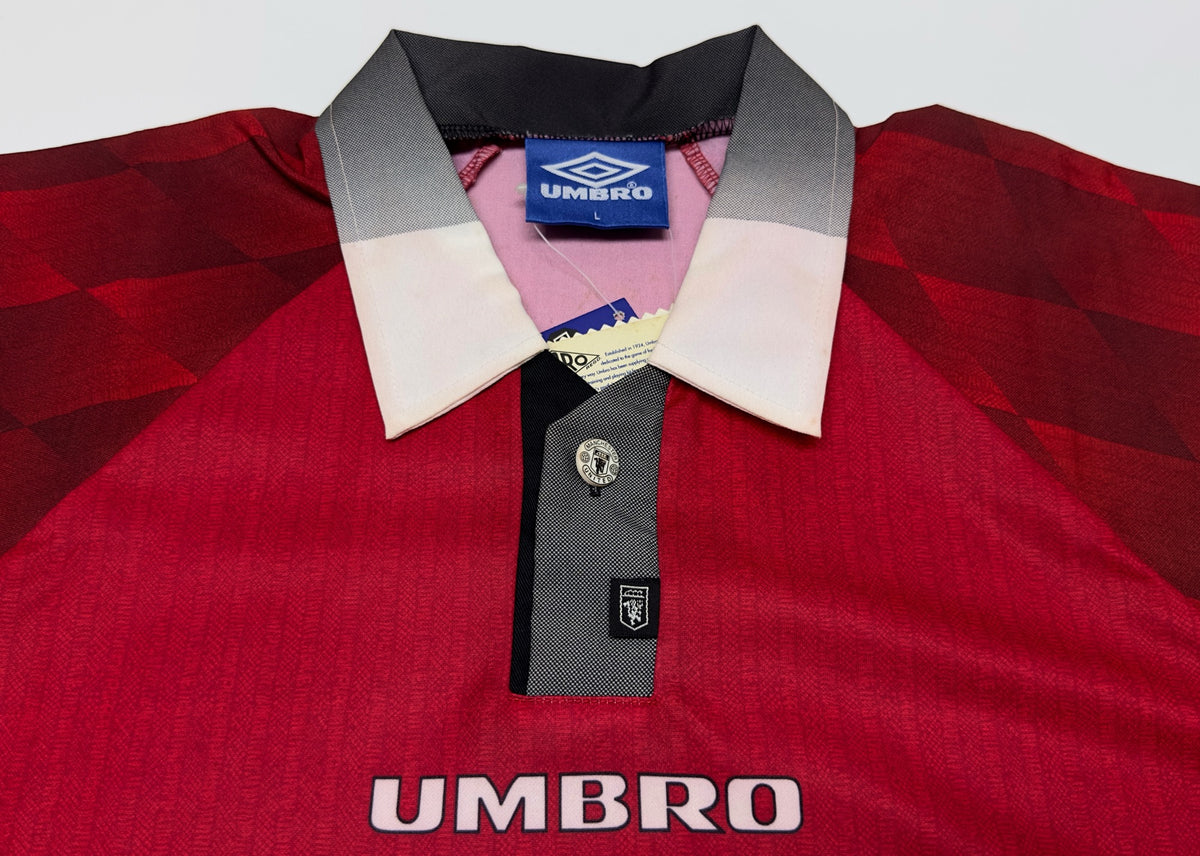 1996/98 Man Utd Home Jersey (L)