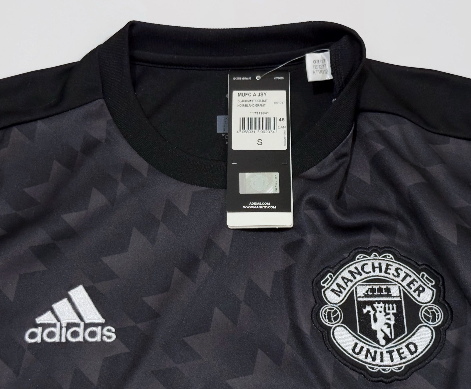 2017/18 Man Utd #6 POGBA Away Jersey (S)