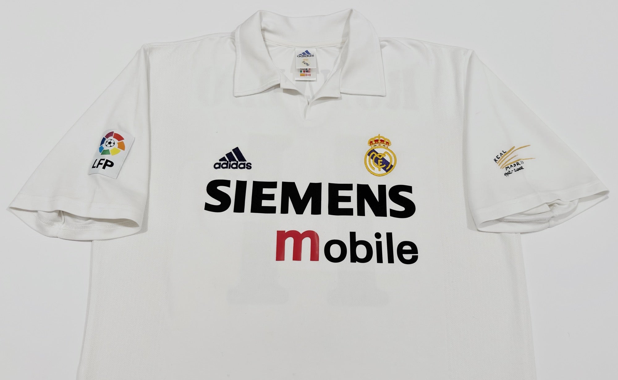 2002/03 Real Madrid #11 RONALDO Home Jersey (M)