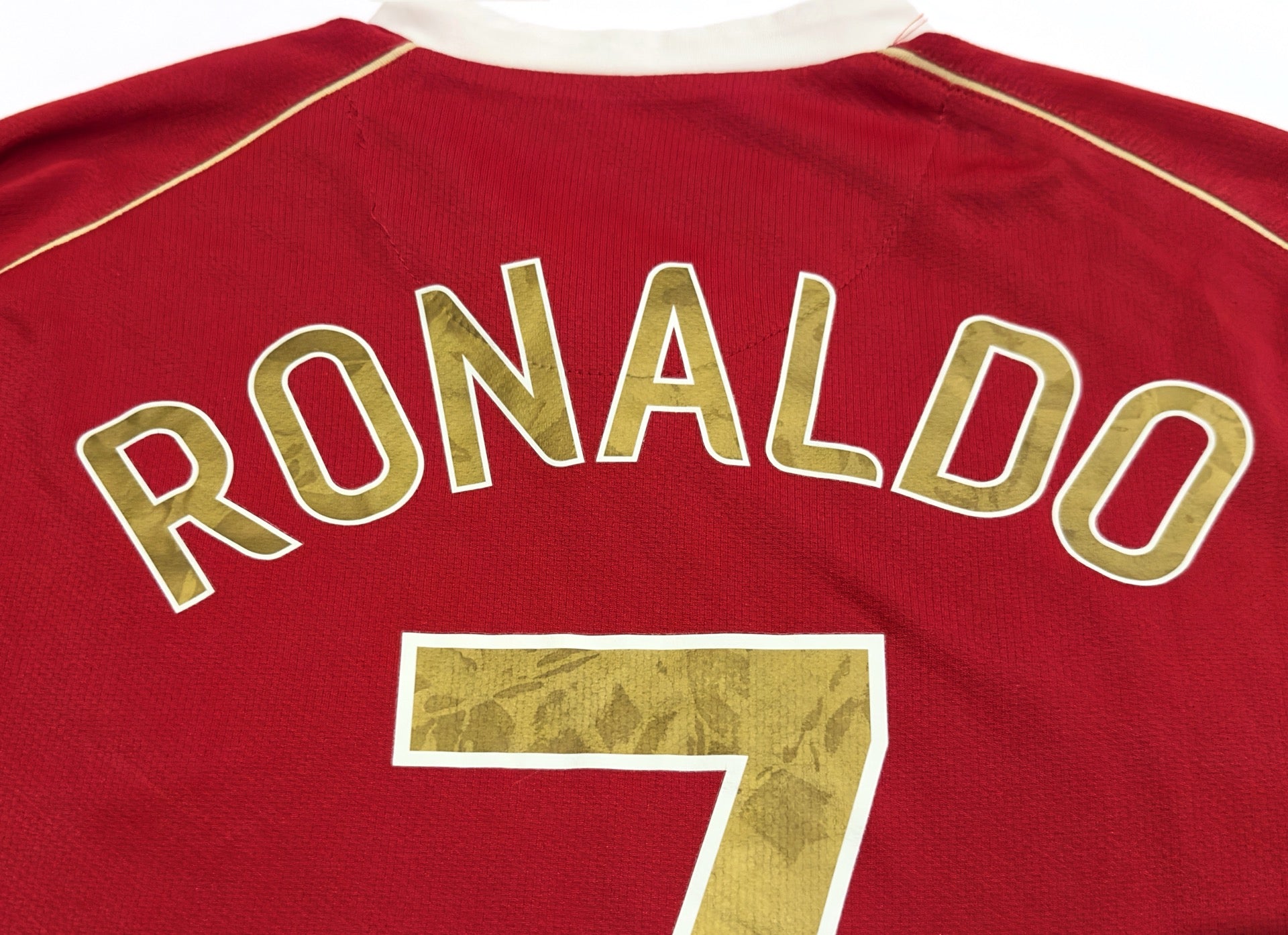 2006/07 Man Utd #7 RONALDO Home Jersey (L) L/S
