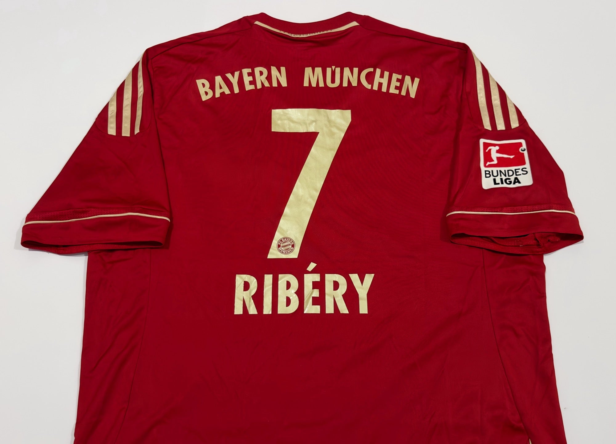 2012/13 Bayern Munich #7 RIBERY Home Jersey (XL) – Double Kick