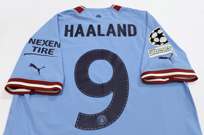 2022/23 Man City #9 HAALAND Home Jersey (M)