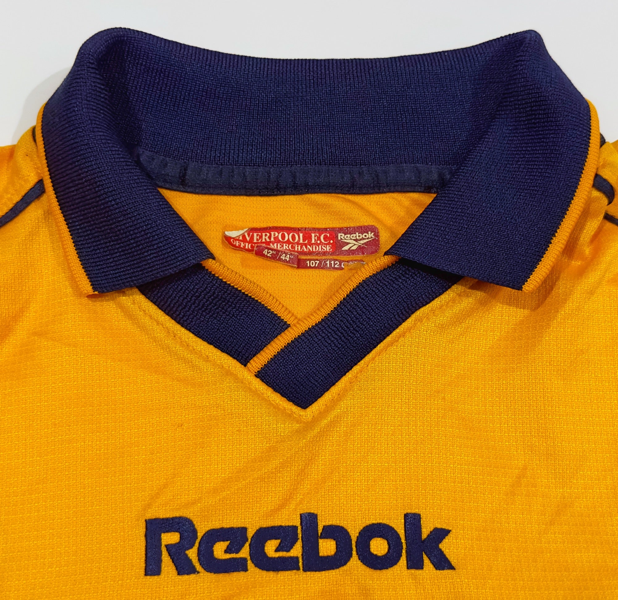 2000/02 Liverpool #15 BERGER Away Jersey (L)