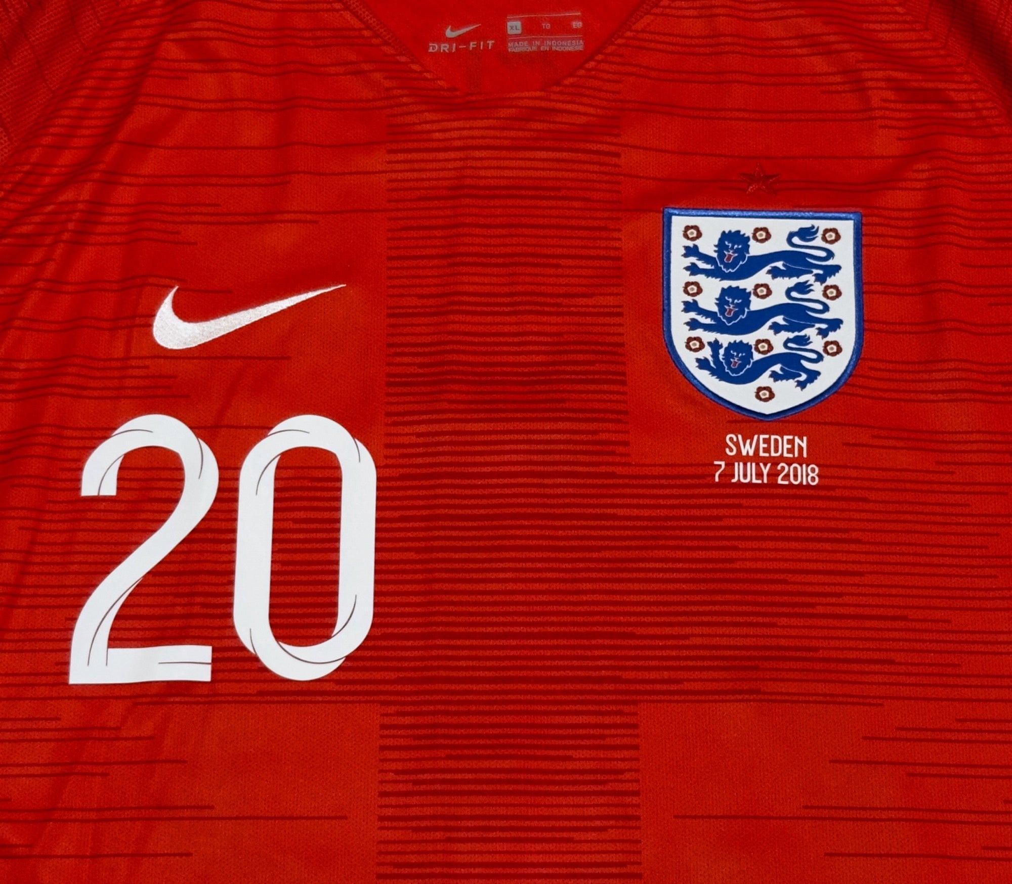 2018/19 England #20 DELE Away Jersey (XL)