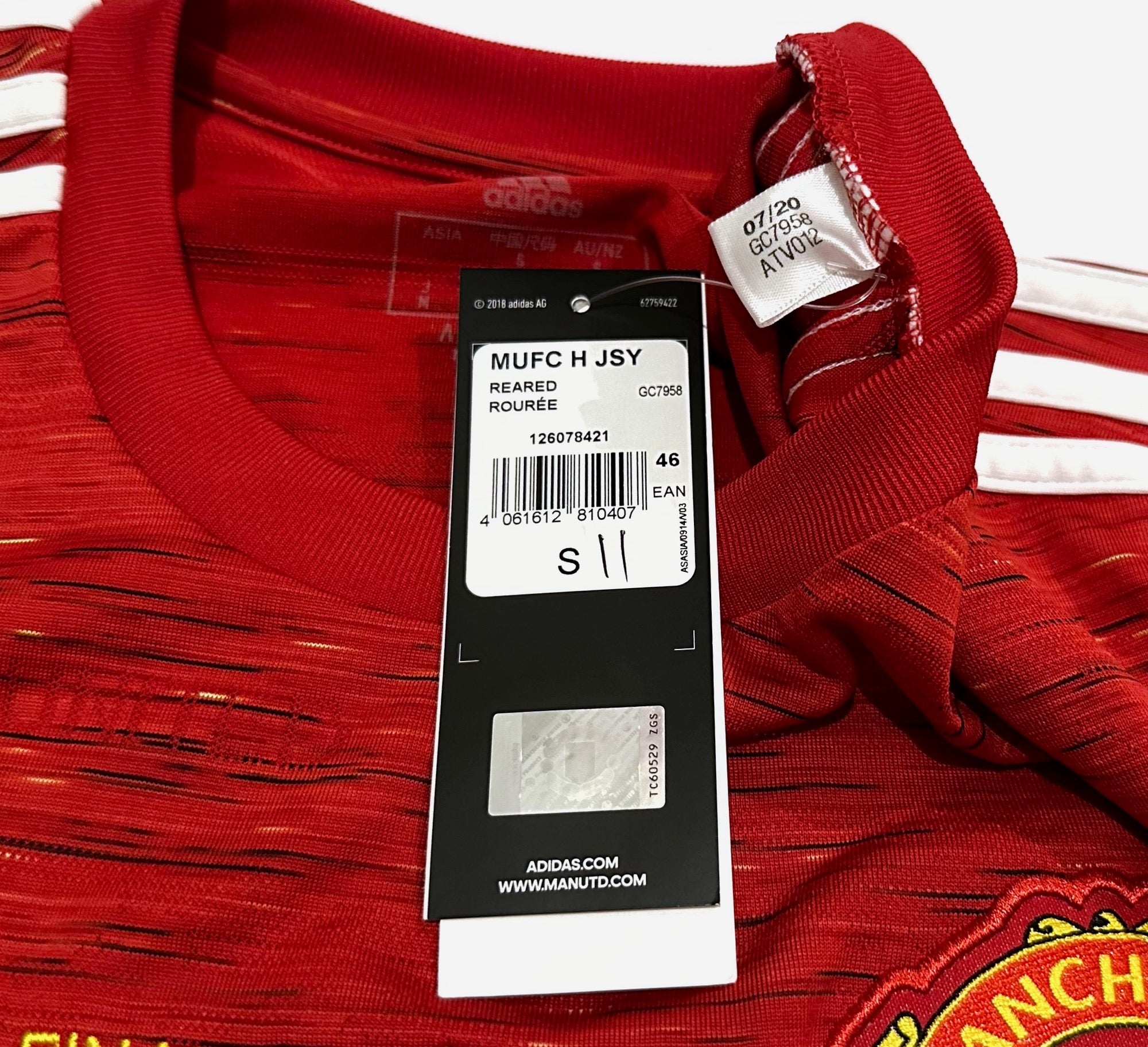 2020/21 Man Utd #11 GREENWOOD Home Jersey (S)