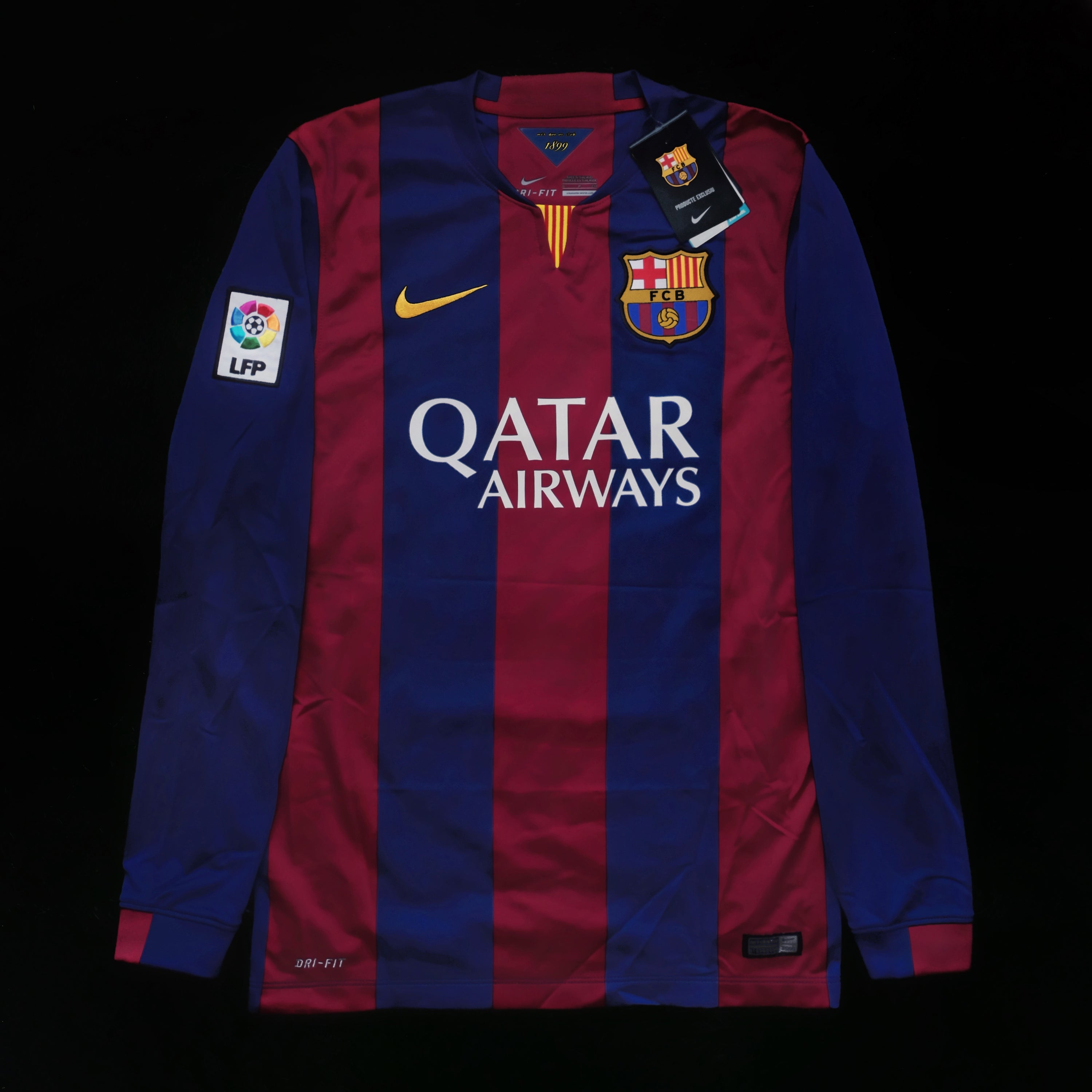 2014/15 Barcelona Home Jersey (S) L/S