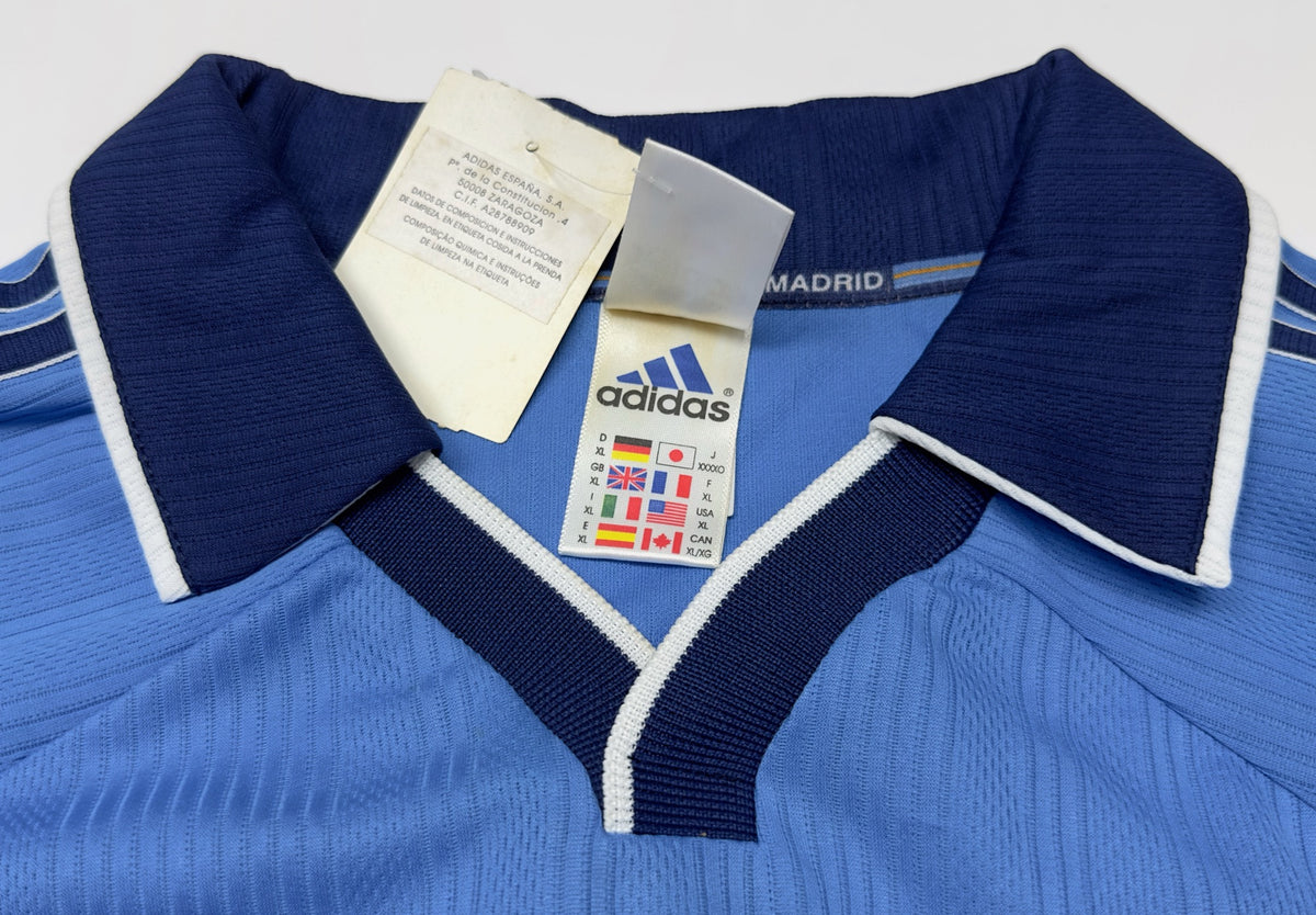 1999/00 Real Madrid #8 McMANAMAN Third Jersey (XL) L/S